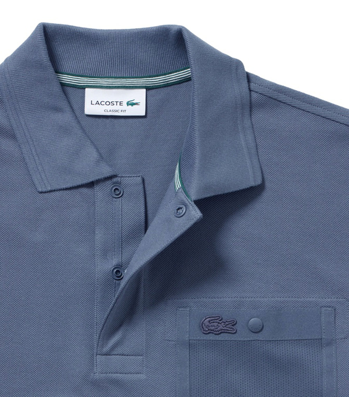 Mesh Pocket One-Tone Polo Shirt Urban