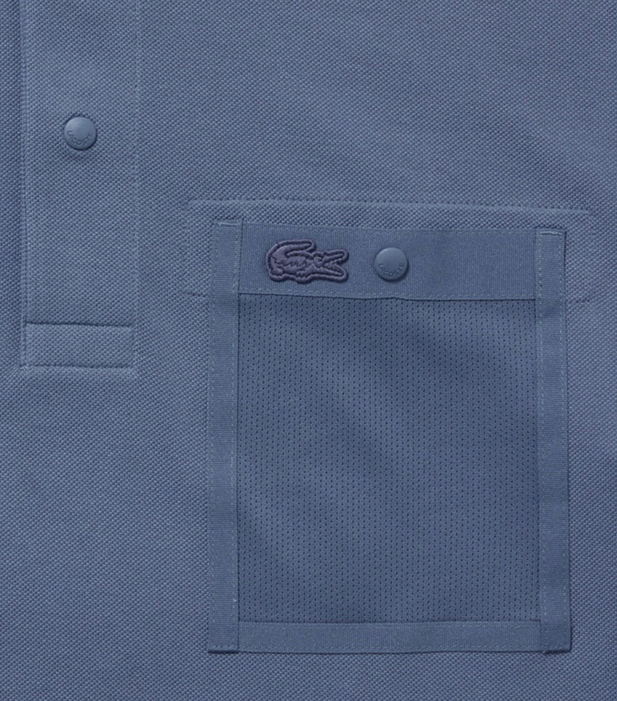 Mesh Pocket One-Tone Polo Shirt Urban