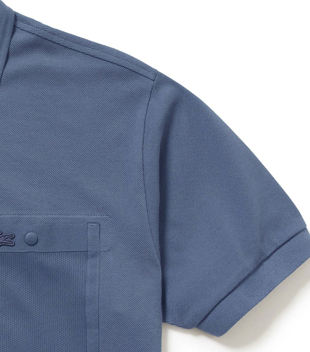 Mesh Pocket One-Tone Polo Shirt Urban