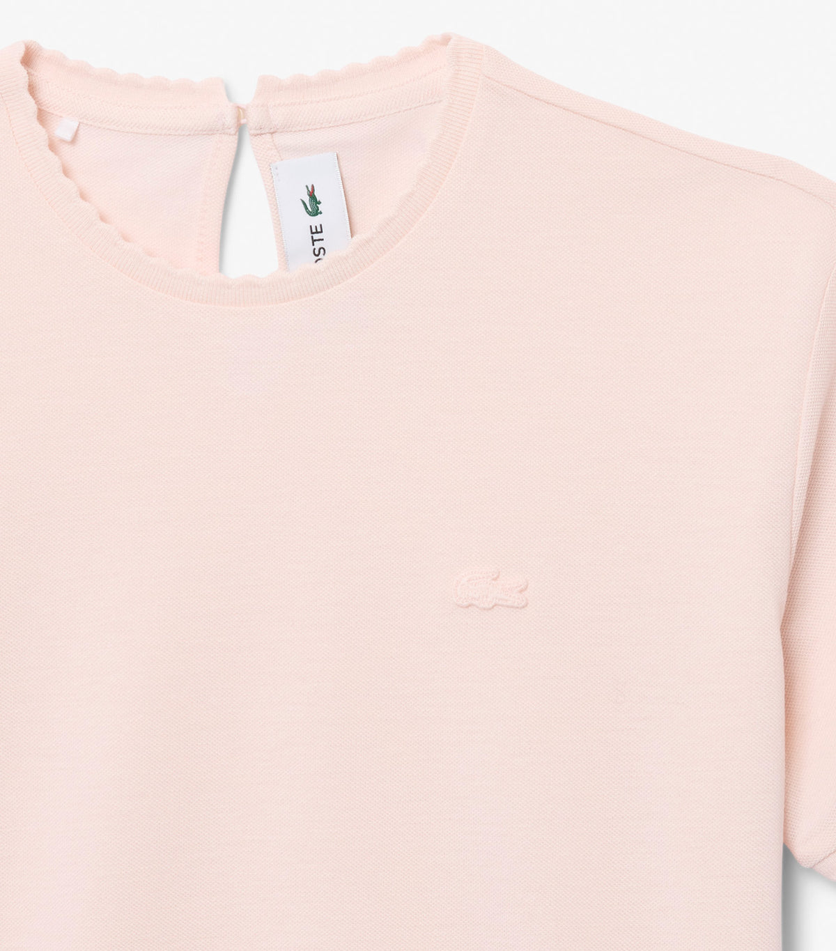Keyhole Detail Short-Sleeve T-Shirt Mansia