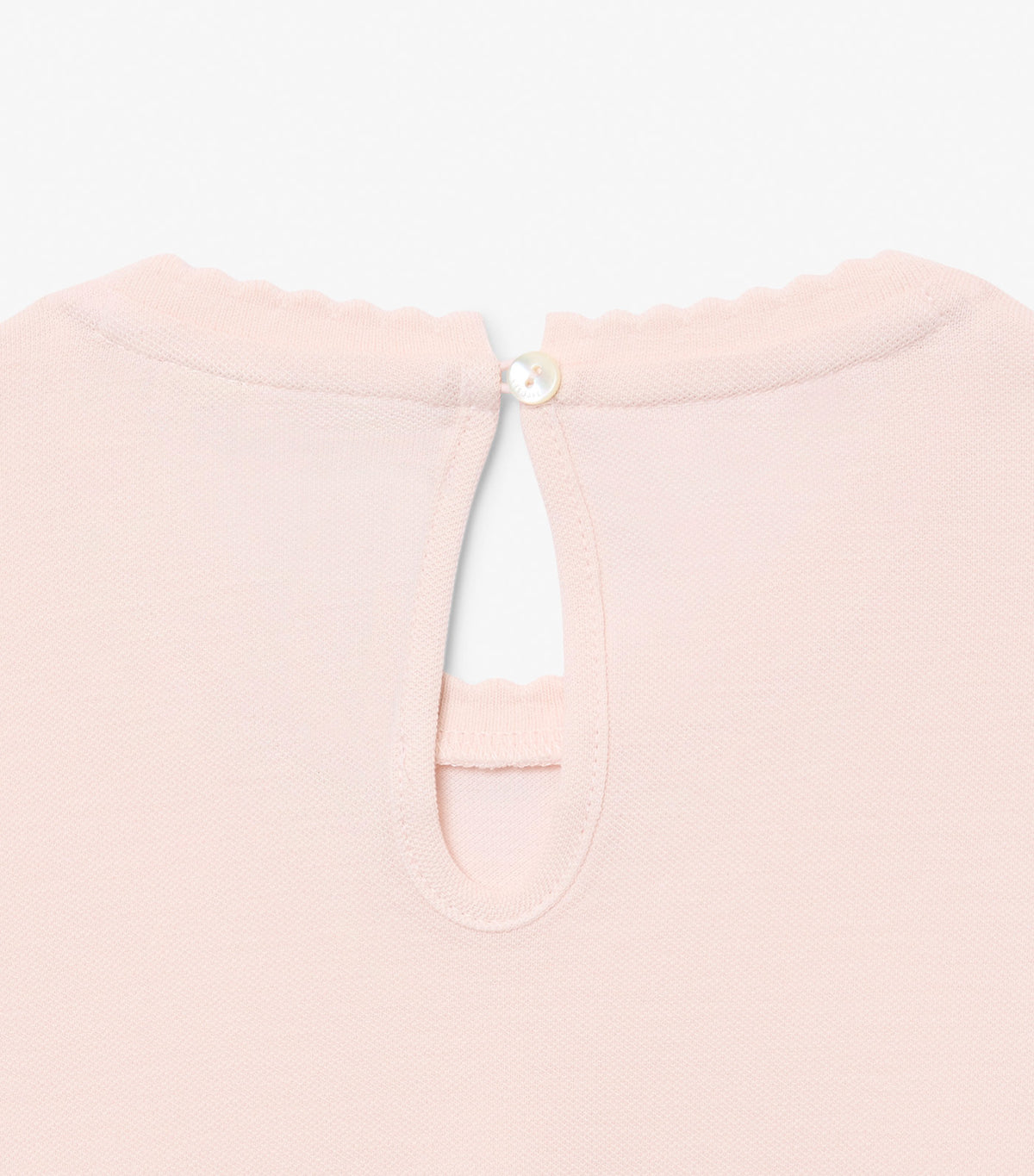 Keyhole Detail Short-Sleeve T-Shirt Mansia