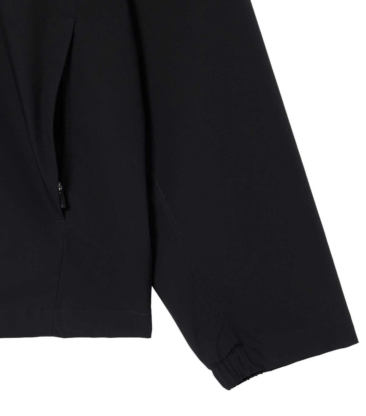 Water-Repellent Commuter Windbreaker Black