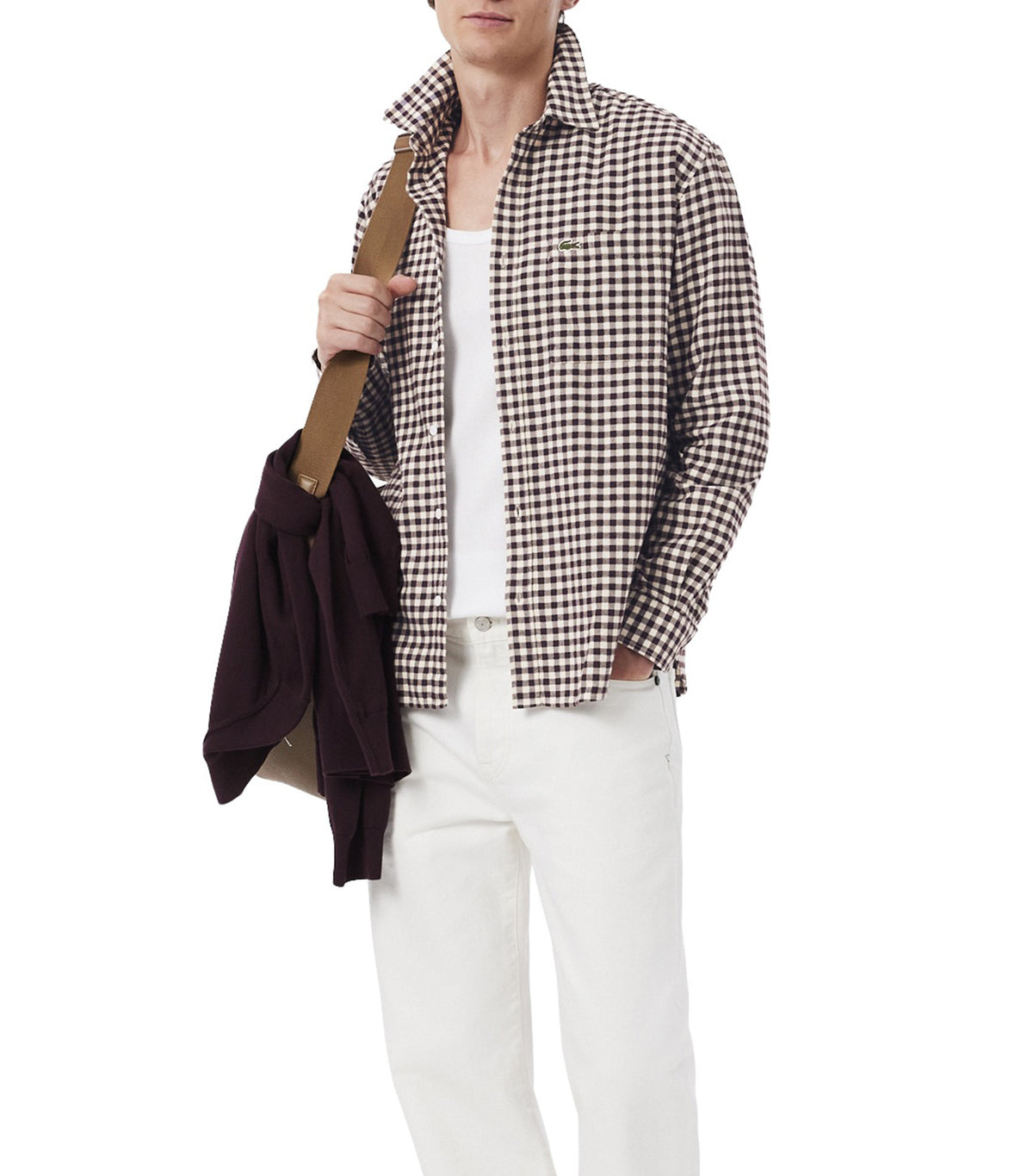 Regular Fit Plaid Flannel Shirt Lapland/Oxalis