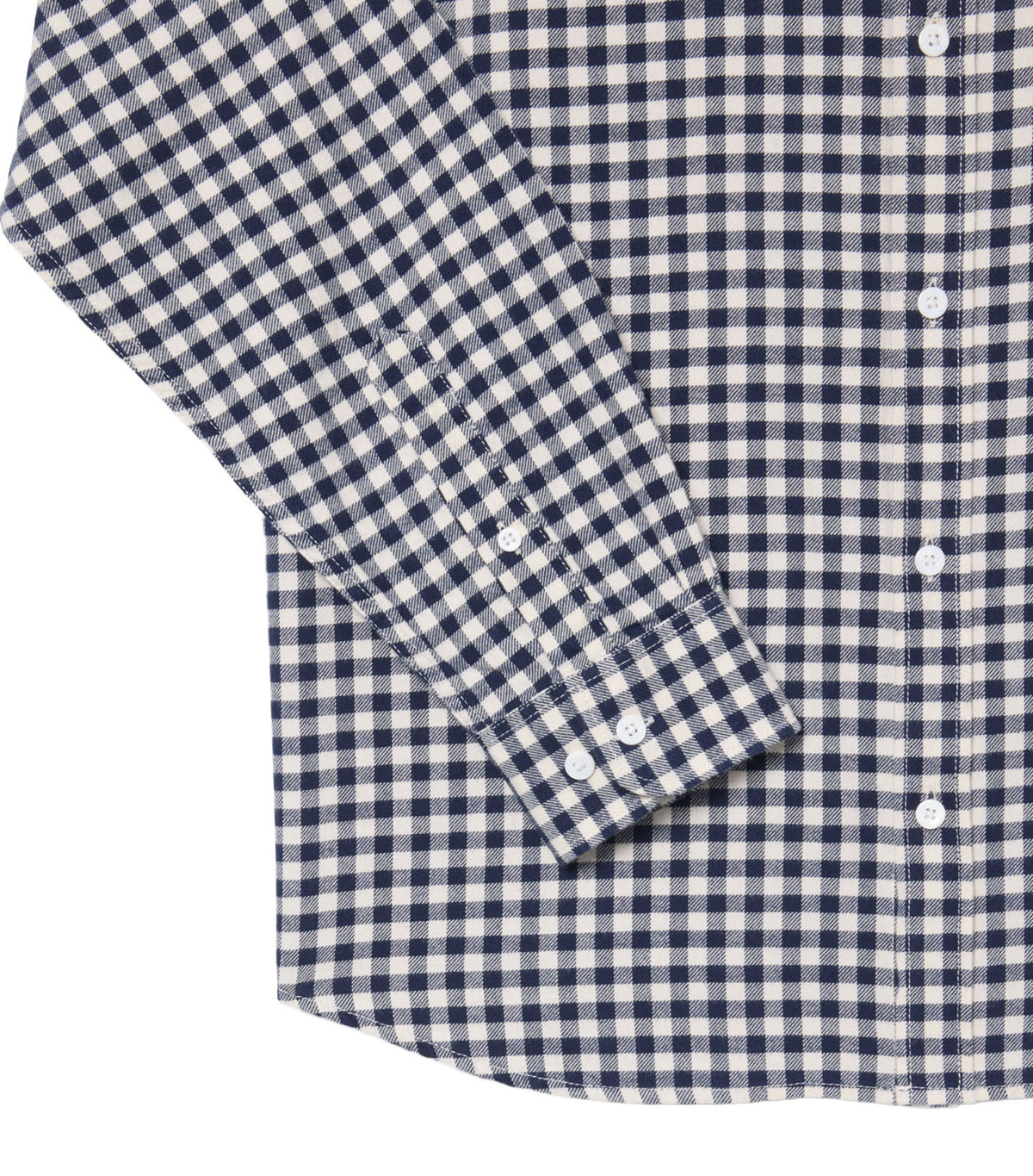 Regular Fit Plaid Flannel Shirt Lapland/Navy Blue