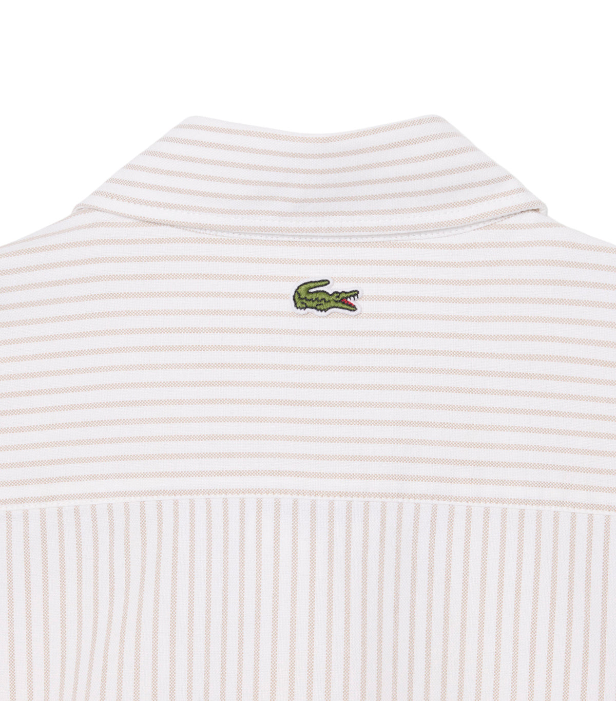 Relaxed Fit Striped Oxford Shirt Flour/Viennese