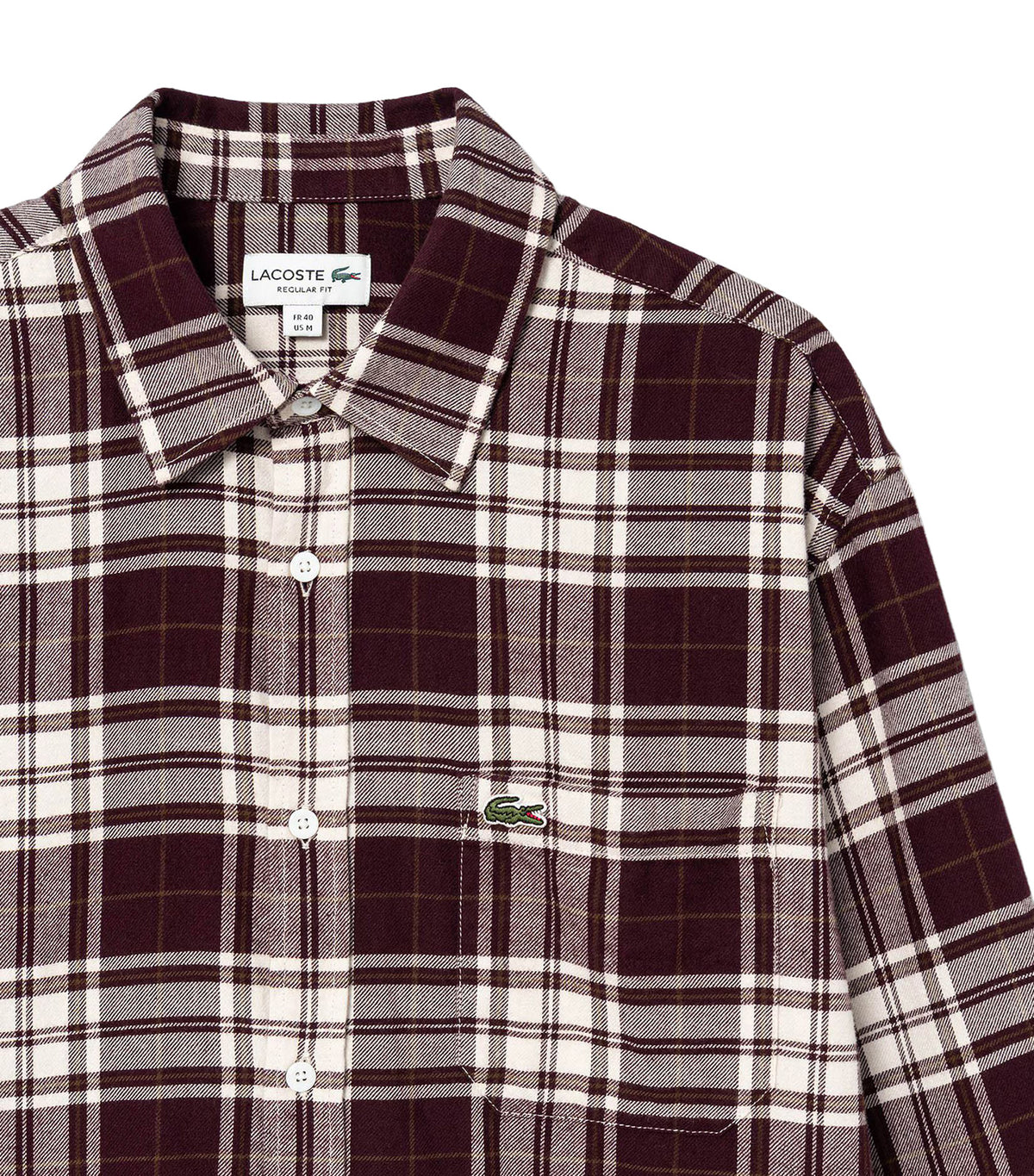 Plaid Flannel Shirt Lapland/Oxalis/Mascara