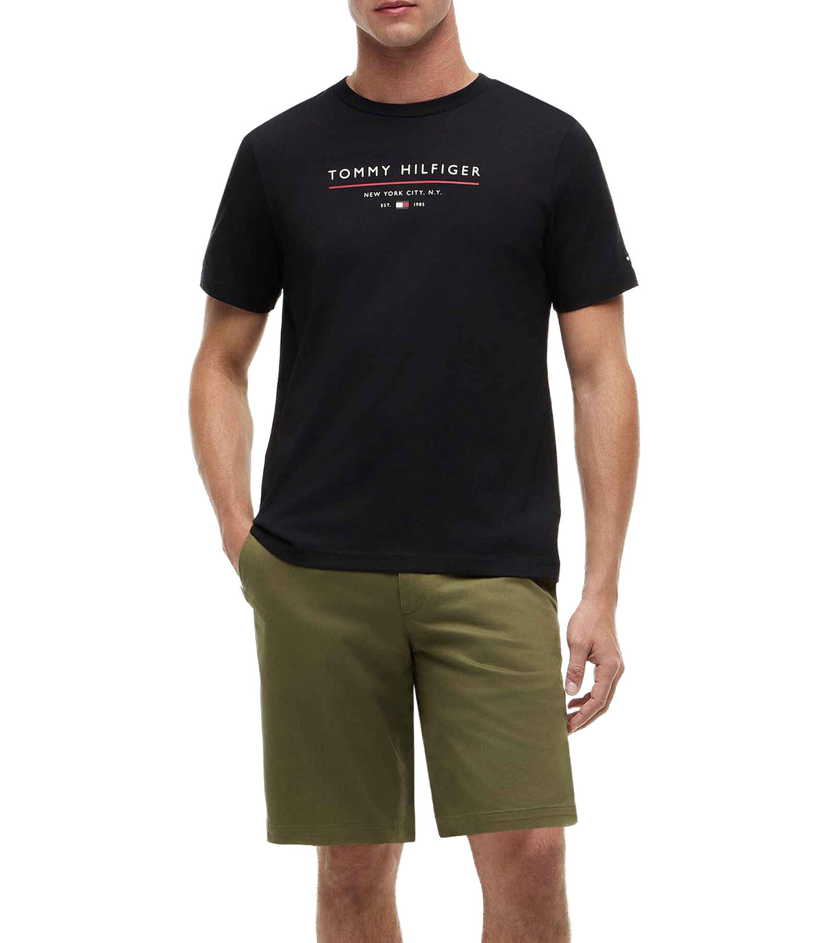 Men's Brand Love New RWB Reg Tee Black