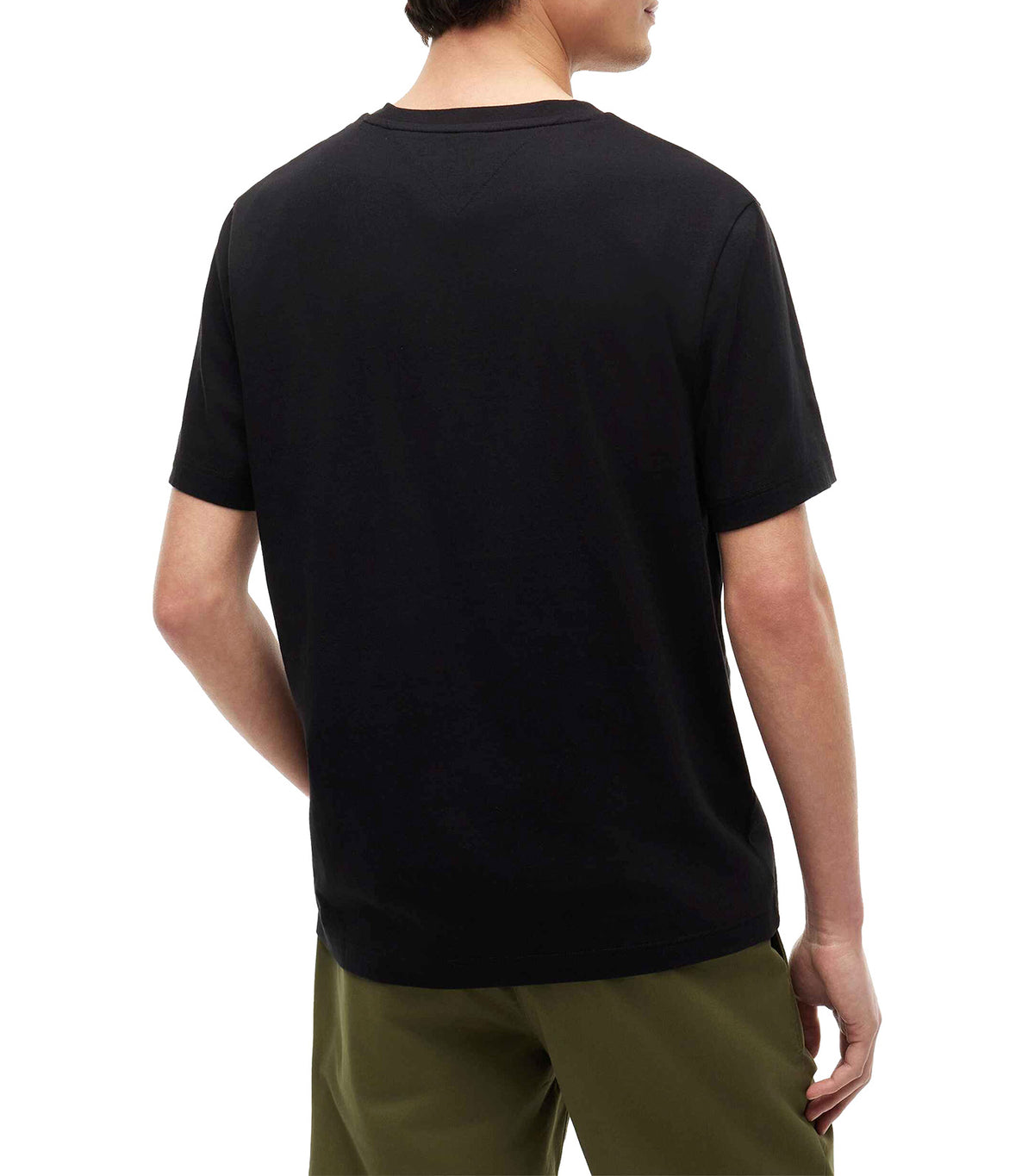 Men's Brand Love Left Chest RWB Tee Black