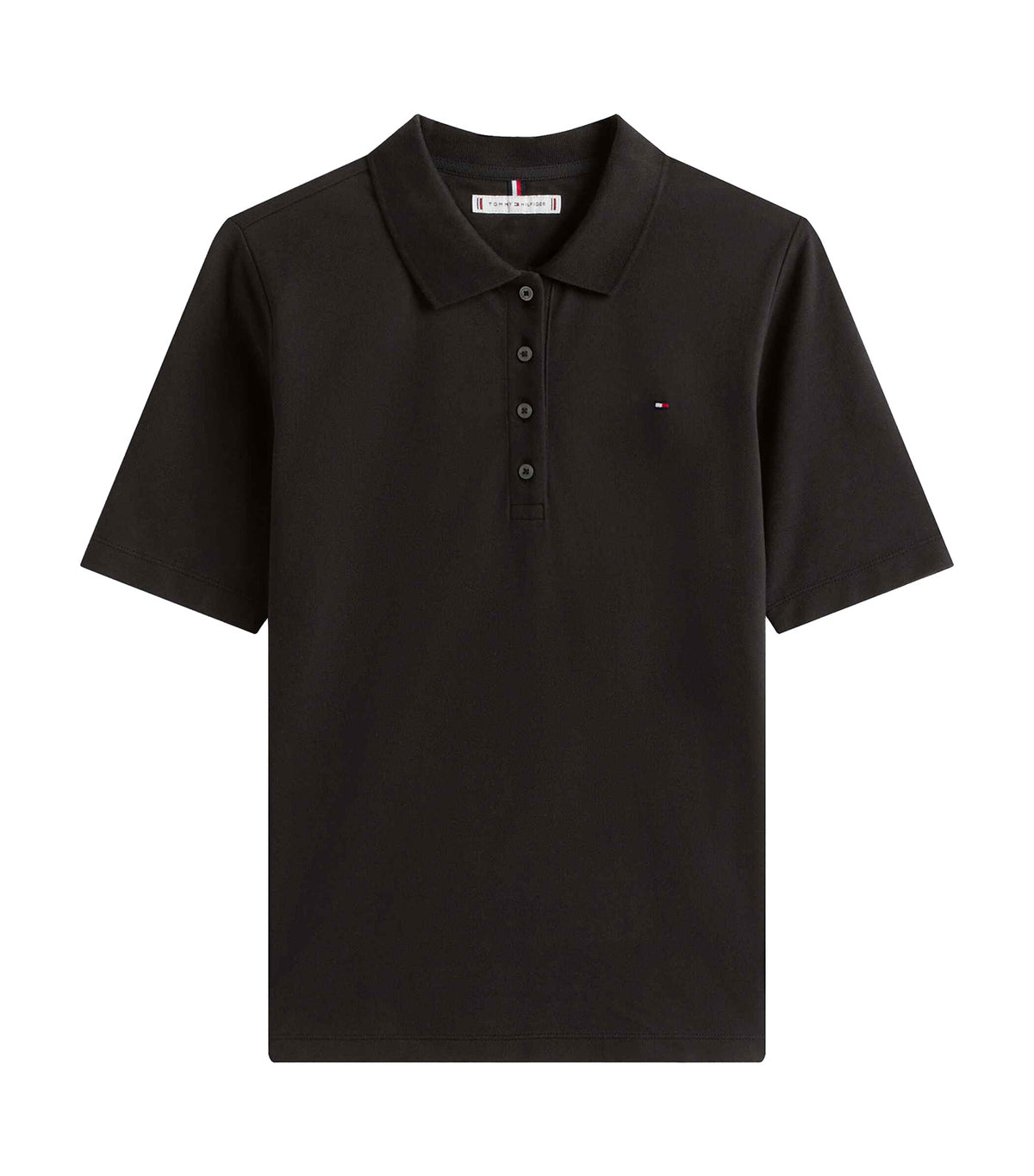 Women's 1985 Reg Pique S/S Polo Black