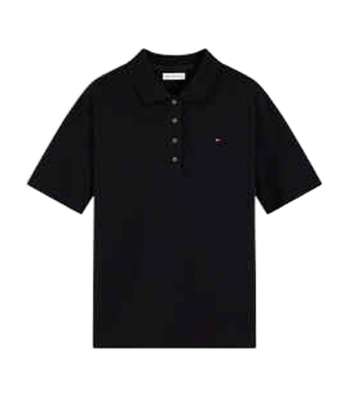Women's 1985 Reg Pique S/S Polo Black