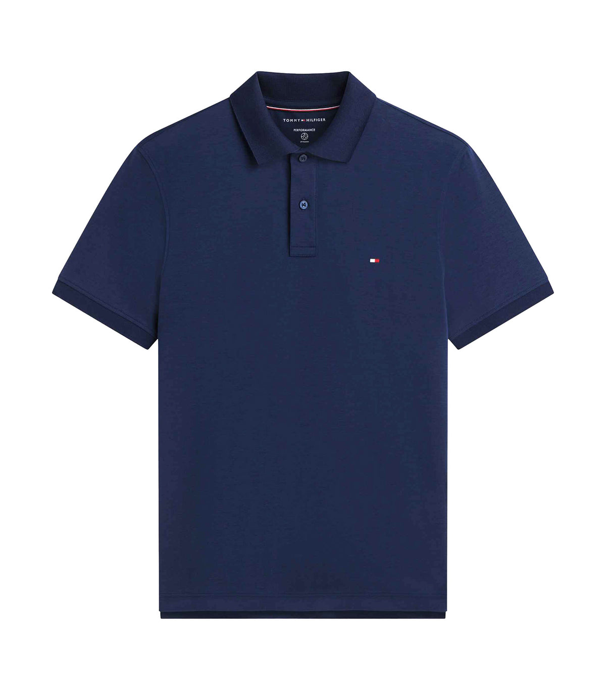 Men's Jacquard RWB Polo Carbon Navy