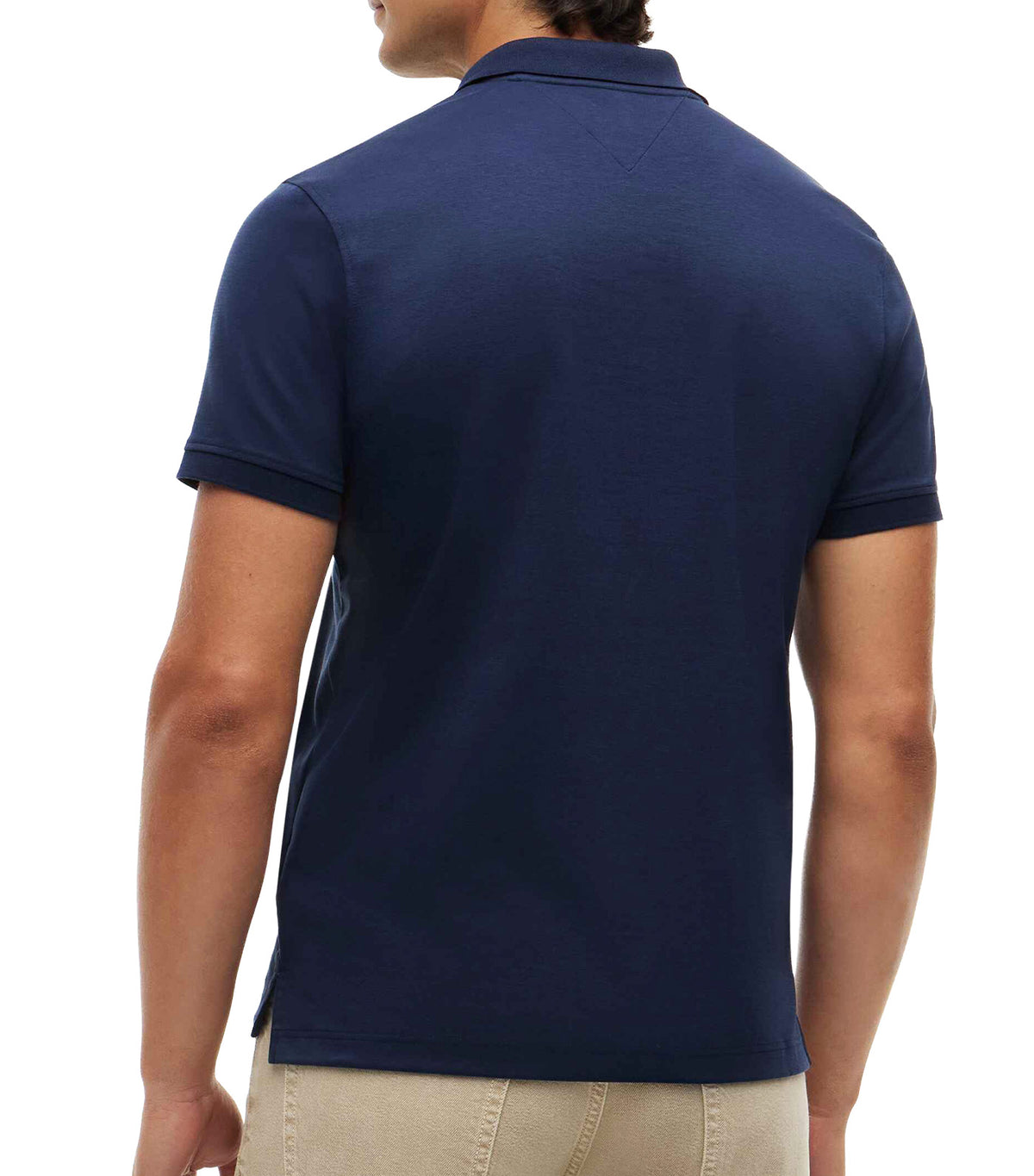 Men's Jacquard RWB Polo Carbon Navy