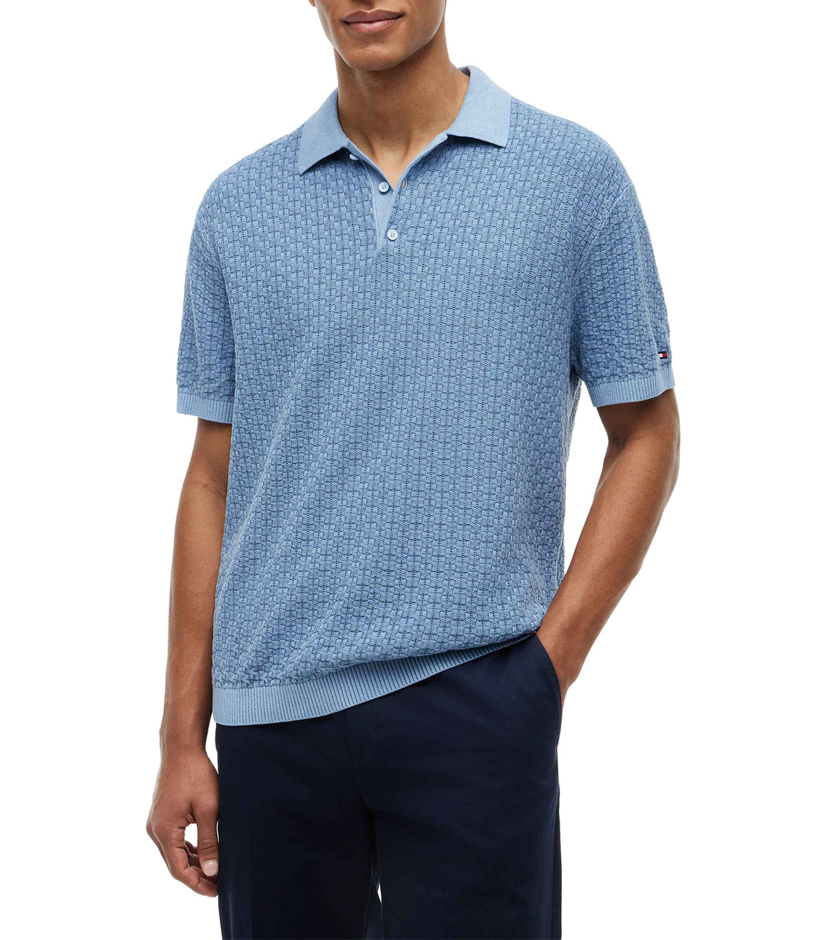 Men's GMD Structure SS Polo Brisk Blue