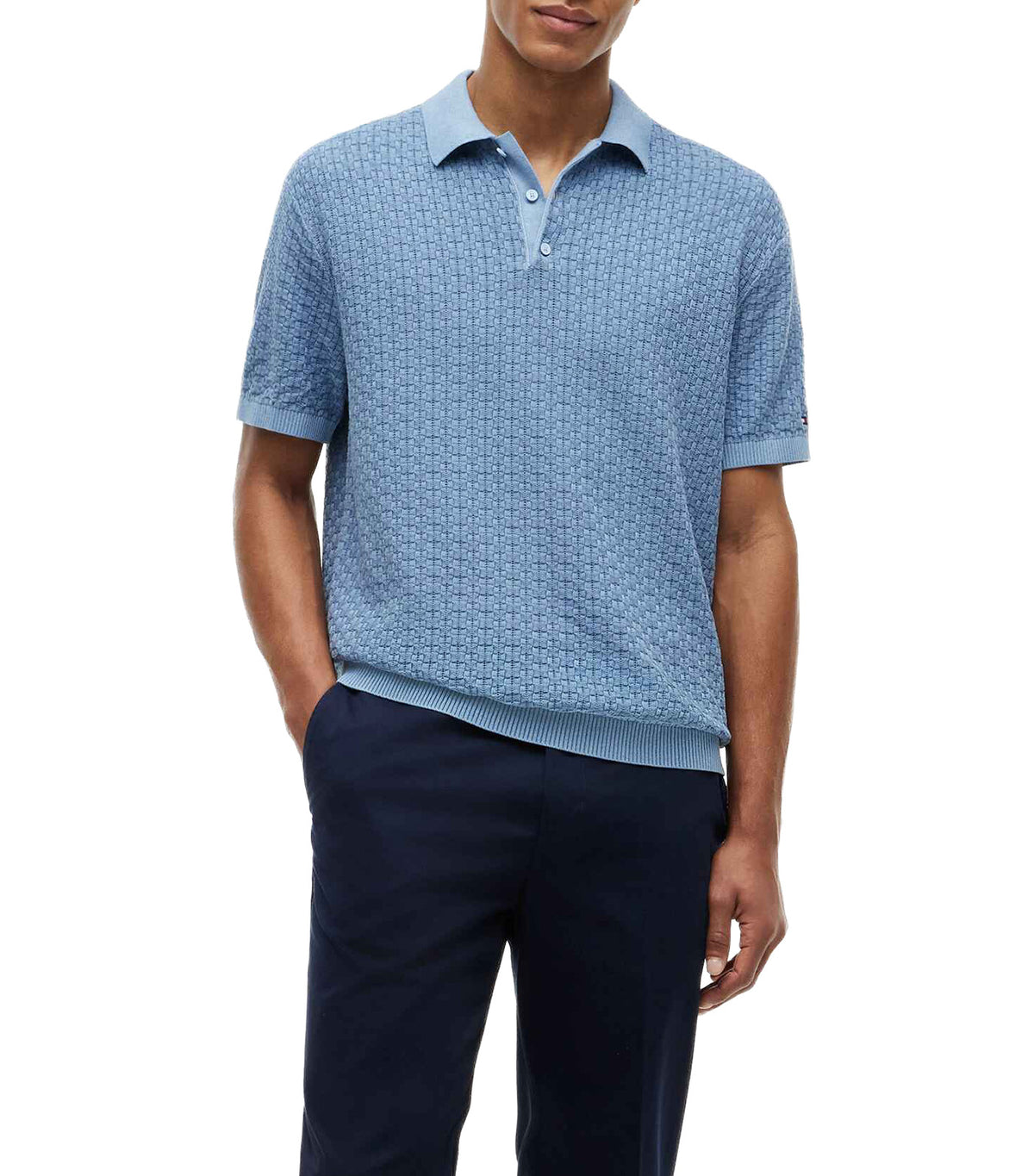 Men's GMD Structure SS Polo Brisk Blue