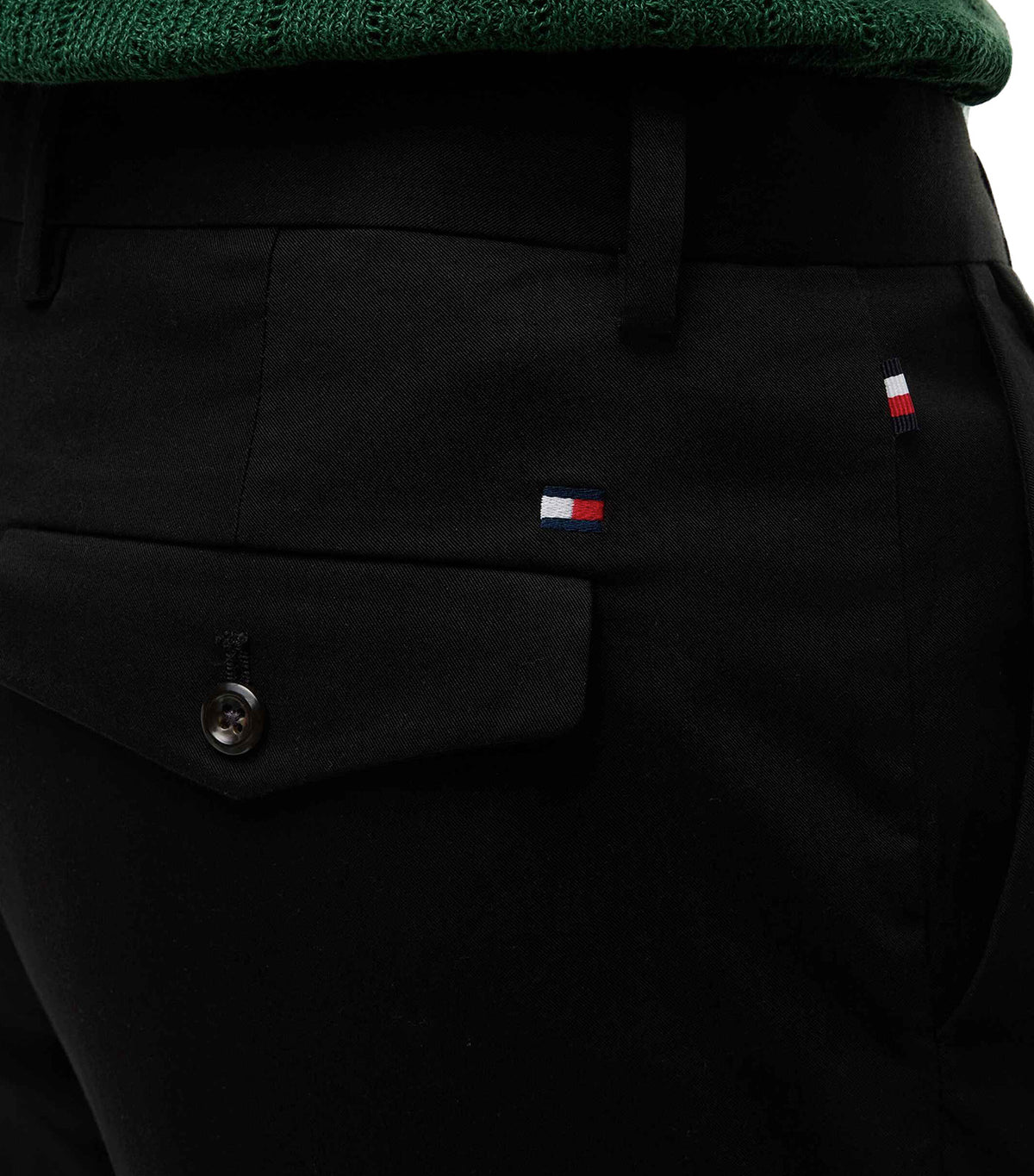 Men's Harlem 1Pleats Tech Twill Black