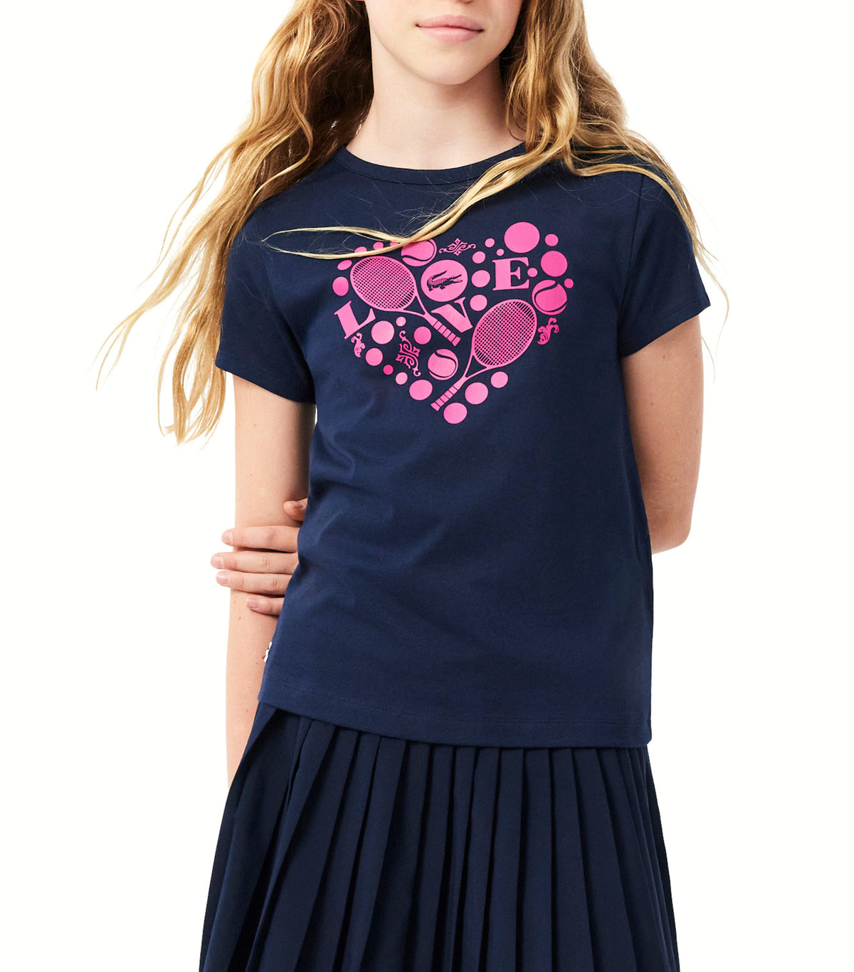 Printed Sport T-Shirt Navy Blue
