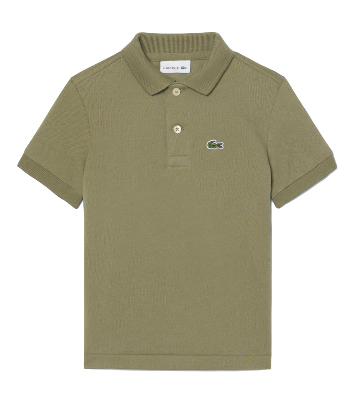 Petit Piqué Polo Shirt Khaki