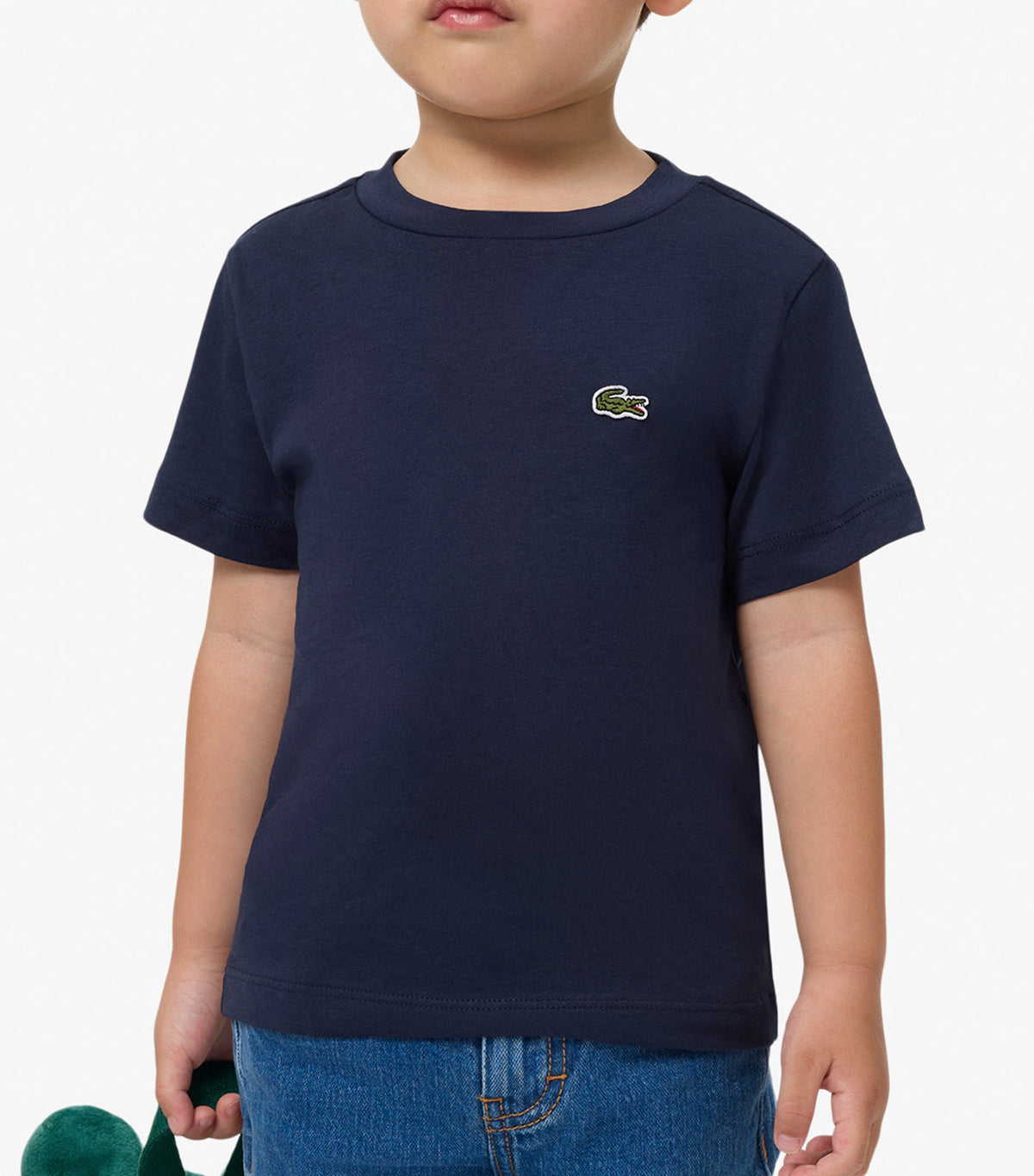 Unisex Cotton Crew Neck T-Shirt Navy Blue
