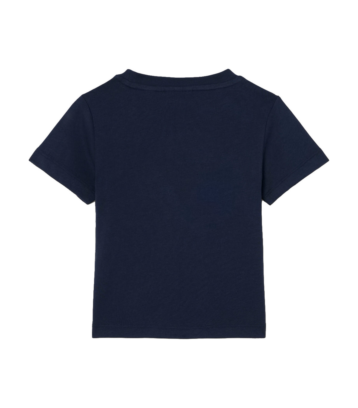 Unisex Cotton Crew Neck T-Shirt Navy Blue