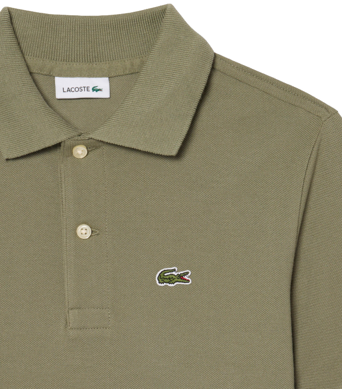 Petit Piqué Polo Shirt Khaki