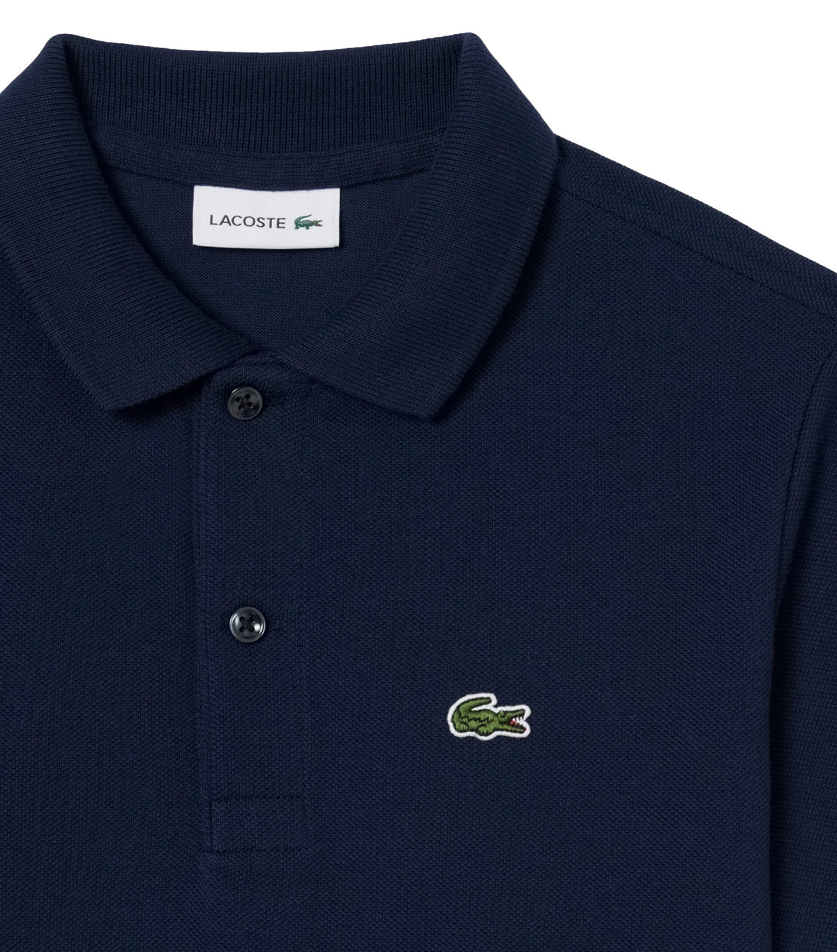 Petit Piqué Polo Shirt Navy Blue