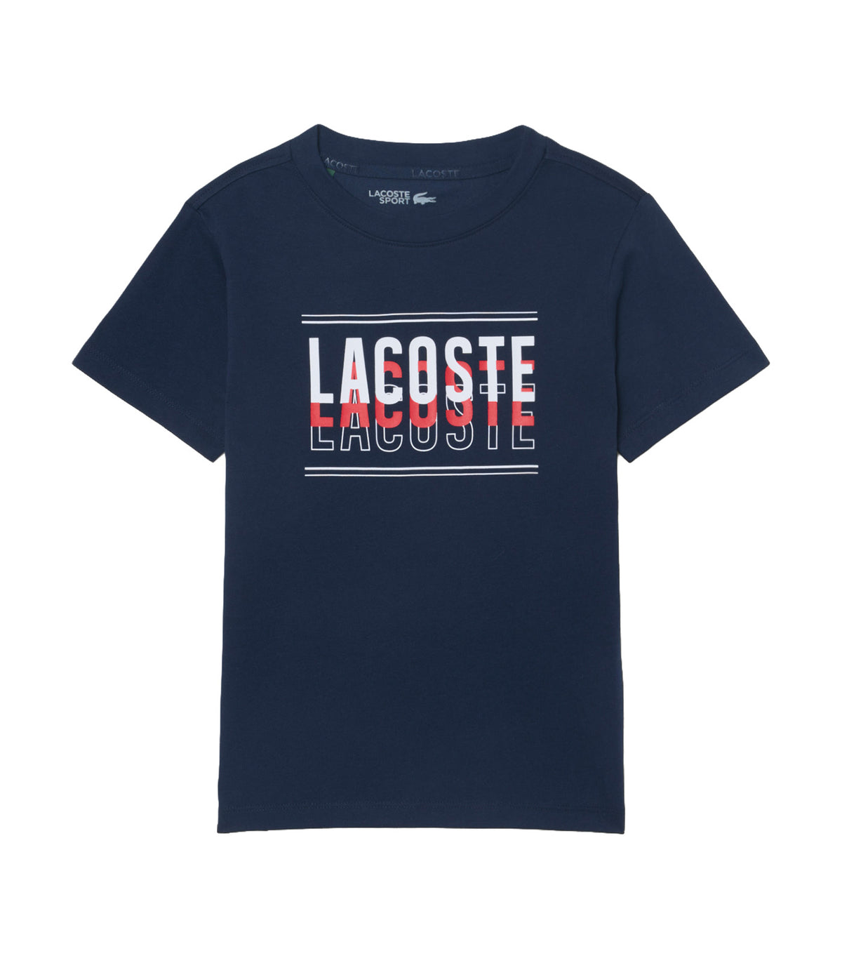 Ultra Dry Printed Sport T-Shirt Navy Blue