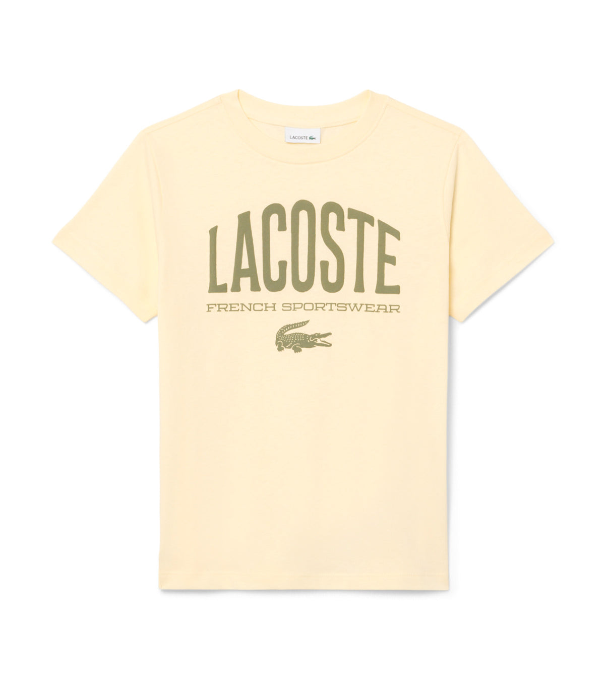 Printed Cotton T-Shirt Powder