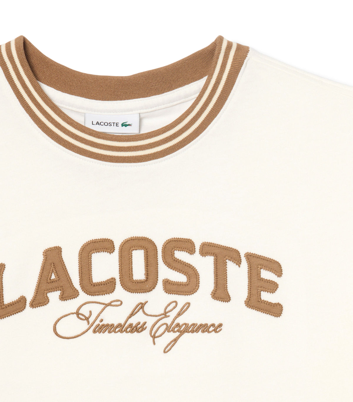 Branded Cotton T-Shirt Flour