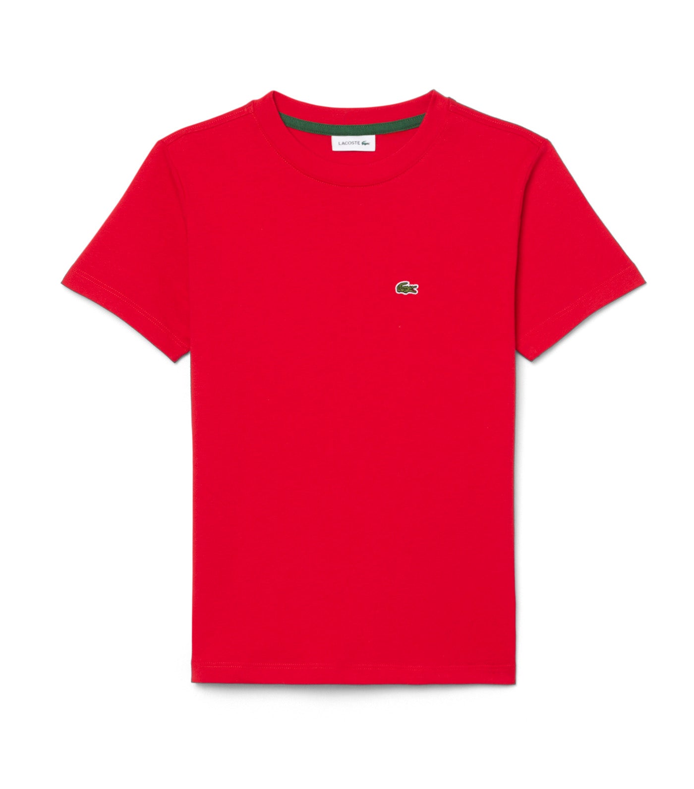 Unisex Cotton Crew Neck T-Shirt Red