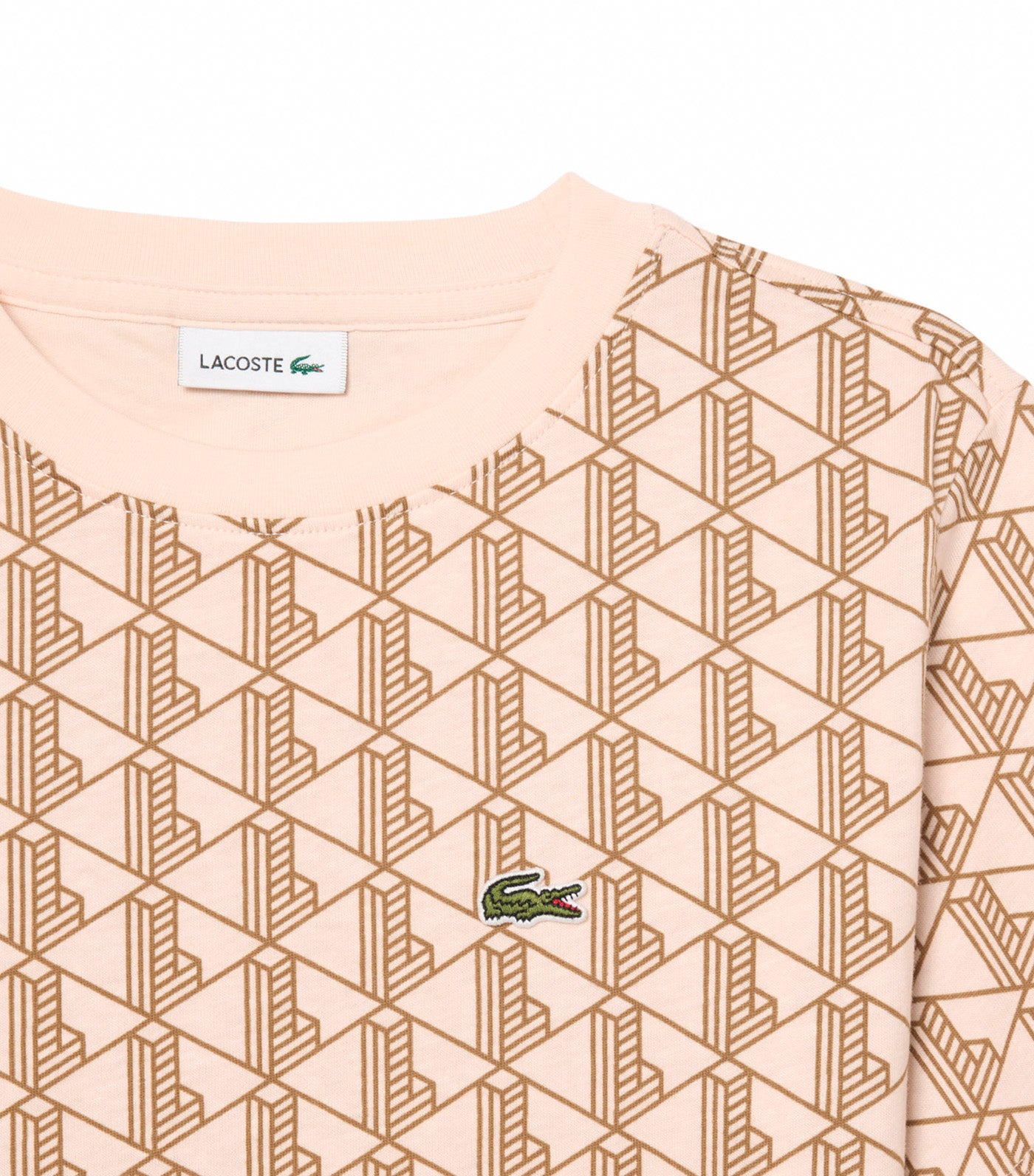 Unisex Monogram Print T-Shirt Mansia