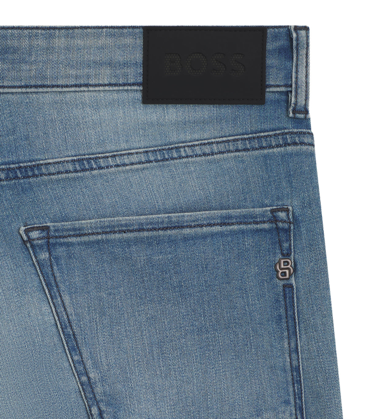 Delaware Slim-Fit Jeans in Performance-Stretch Denim Aqua
