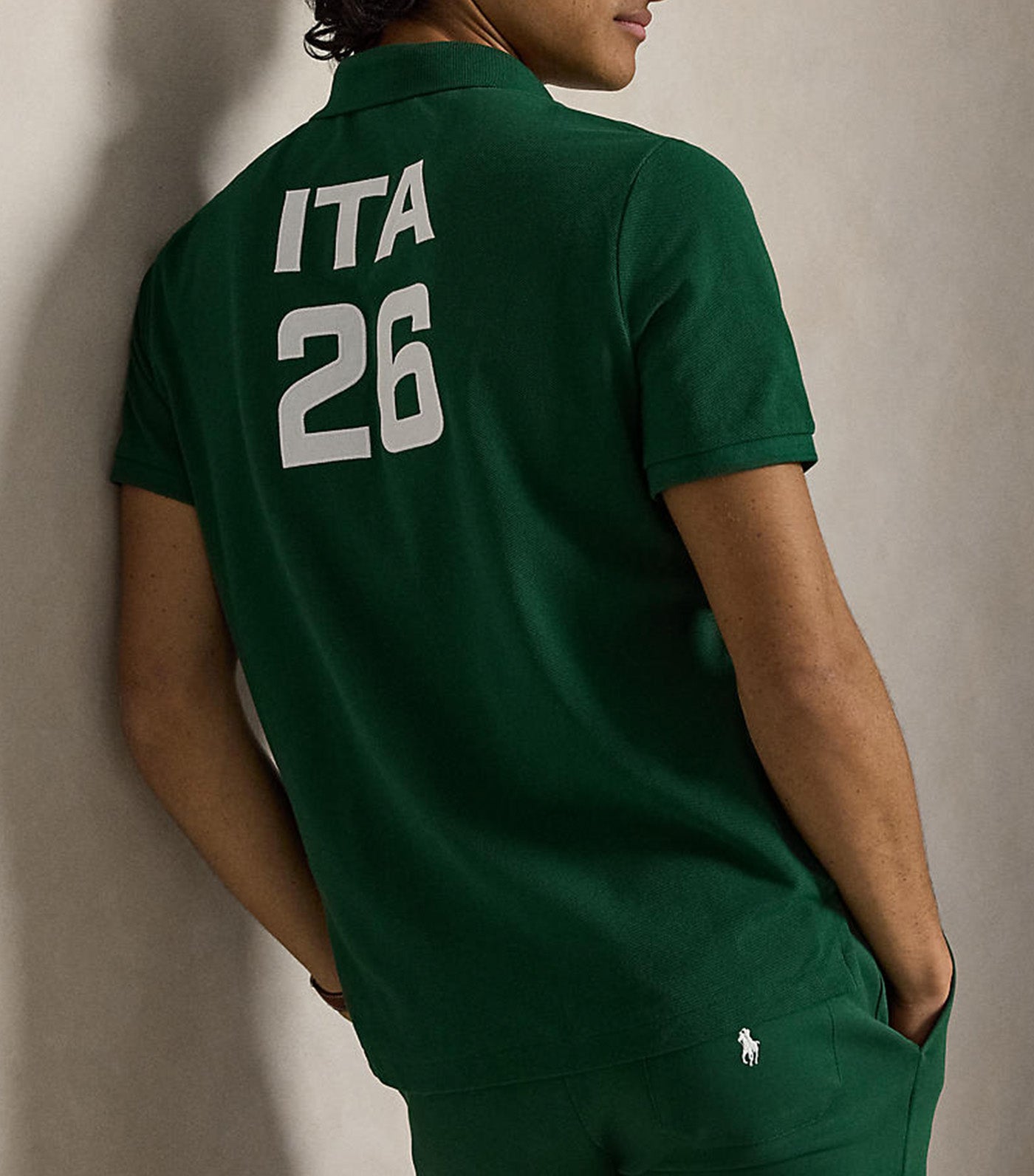 Men's Classic Fit Italy Polo Shirt Green
