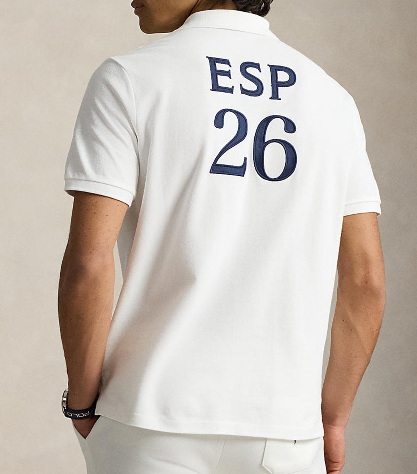Men's Classic Fit Spain Polo Shirt White