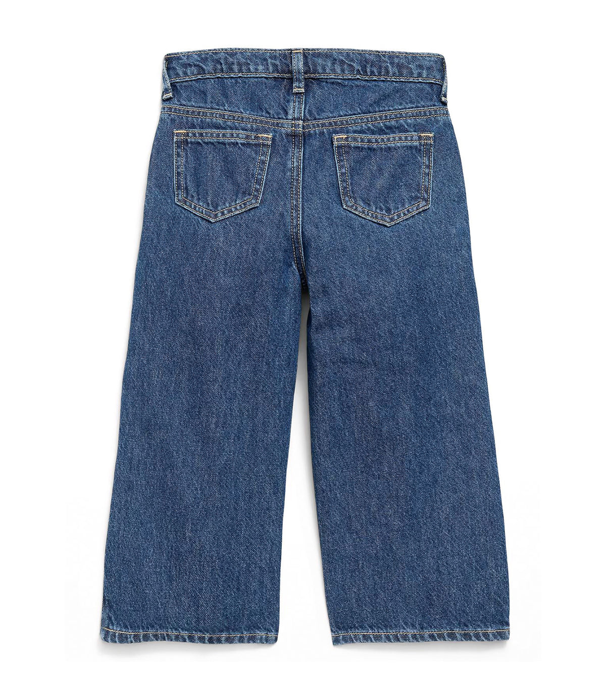 Super Baggy Wide-Leg Jeans for Toddler Girls Dark/Medium Wash