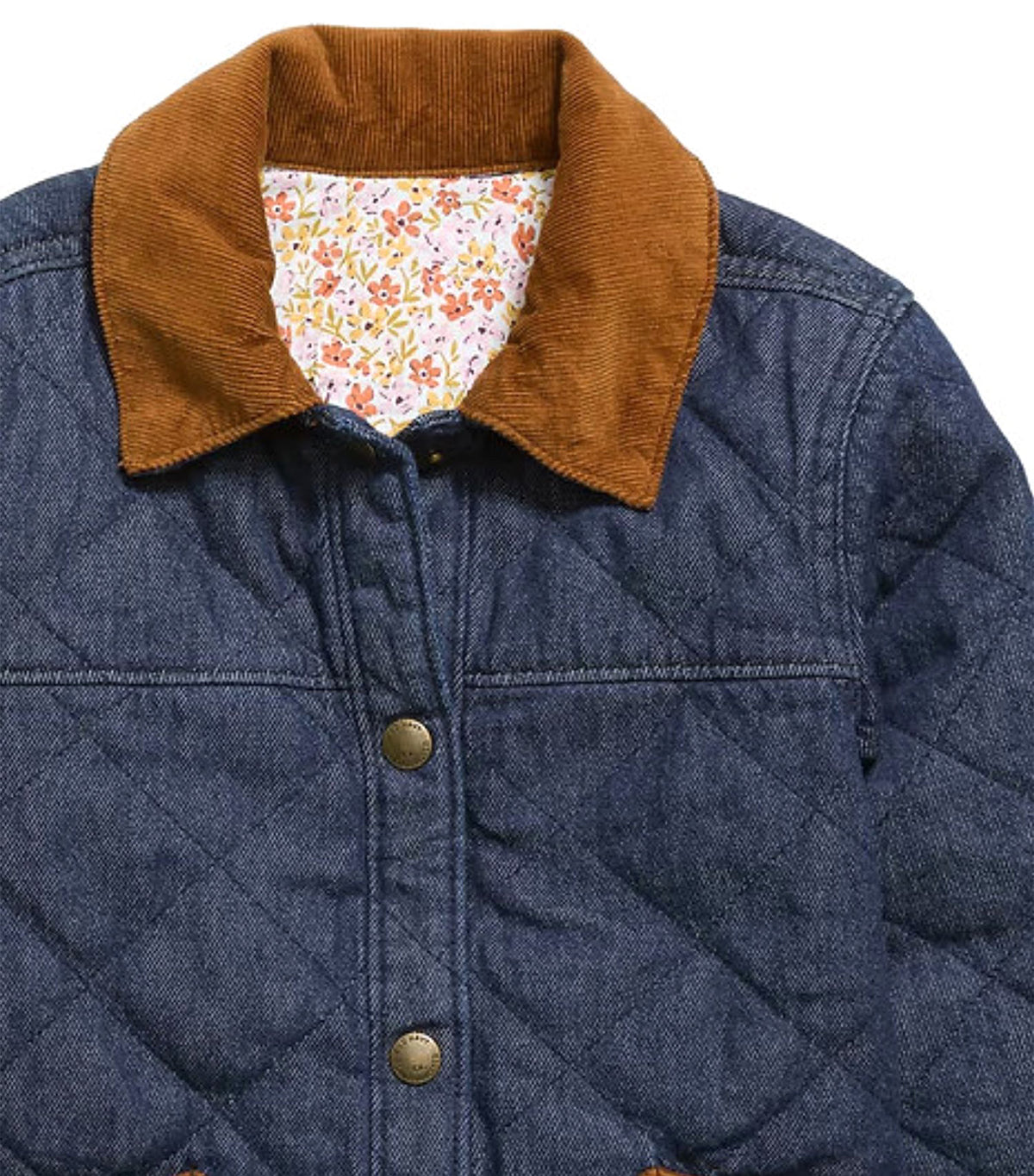 Denim Barn Jacket for Toddler Girls Dark Wash