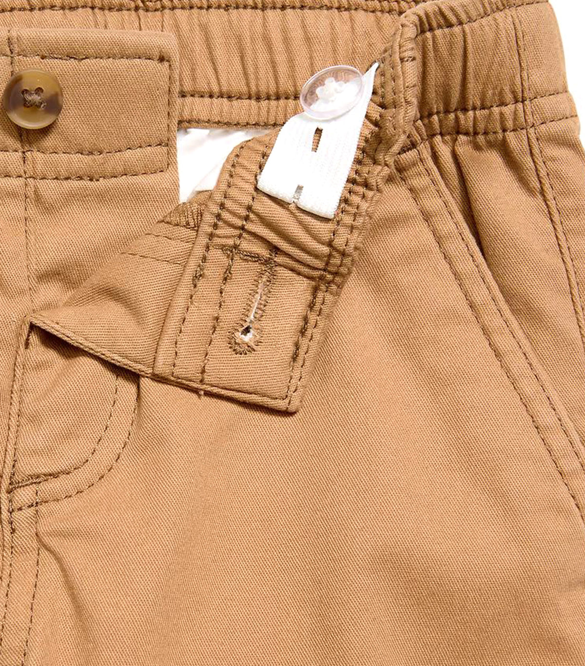 Tapered Pull-On Pants for Toddler Boys Acacia