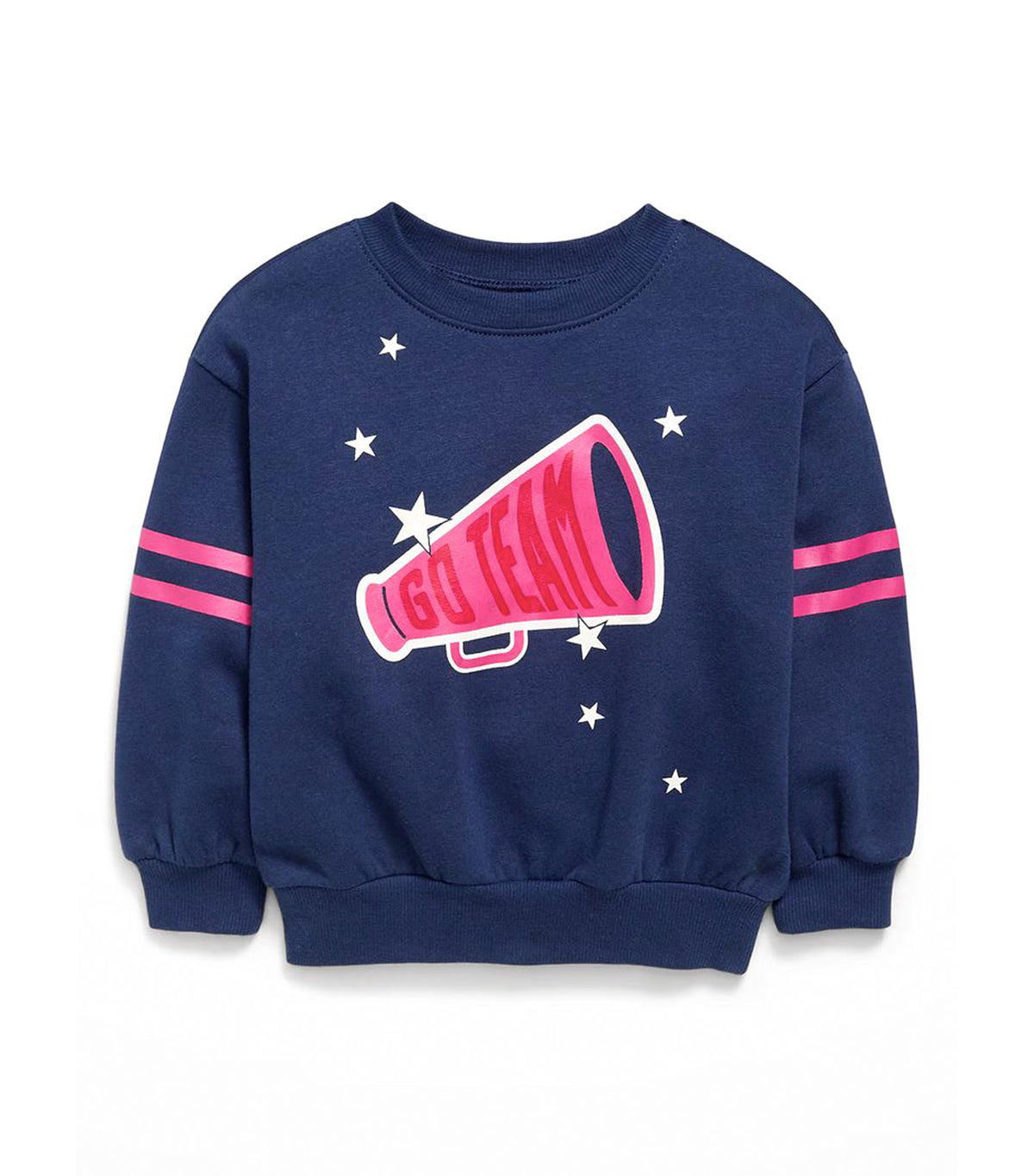Long-Sleeve Graphic Sweatshirt for Toddler Girls Obscure Night