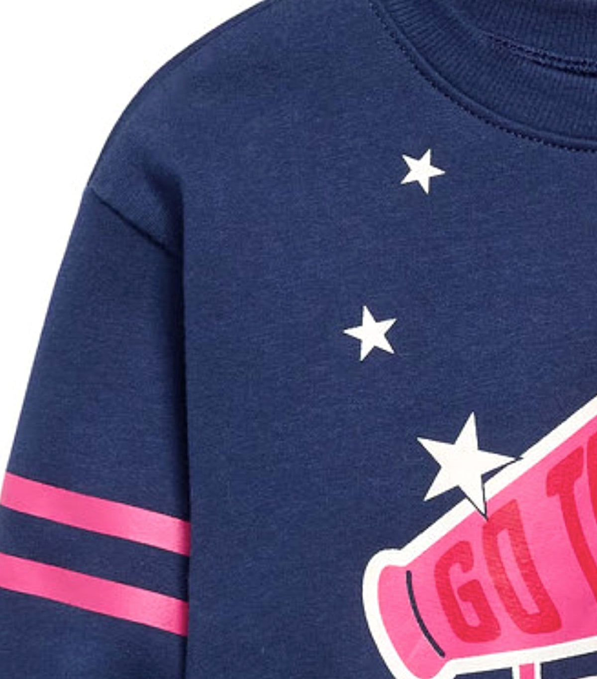 Long-Sleeve Graphic Sweatshirt for Toddler Girls Obscure Night