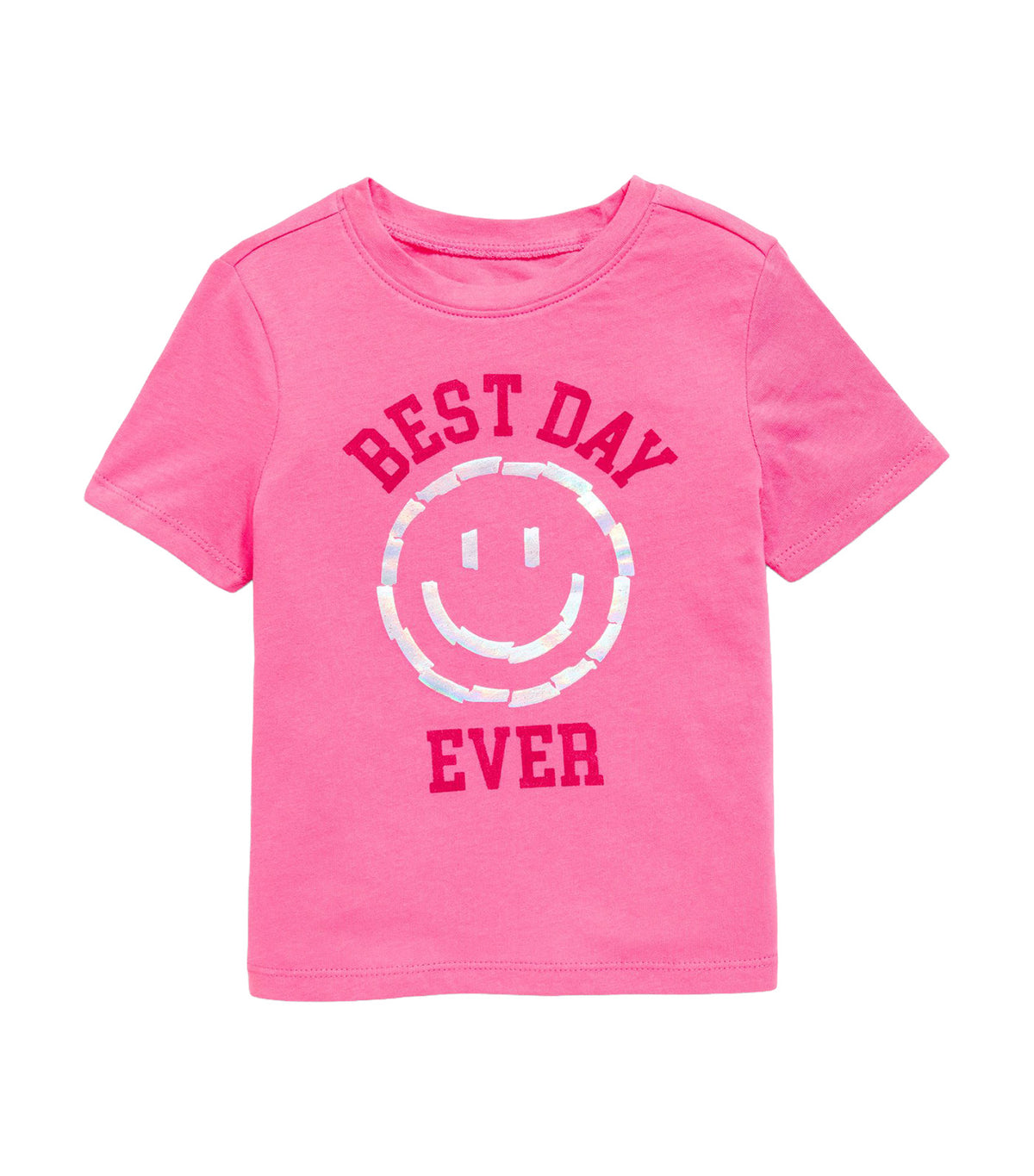 Short-Sleeve Graphic T-Shirt for Toddler Girls Bright Lacquer