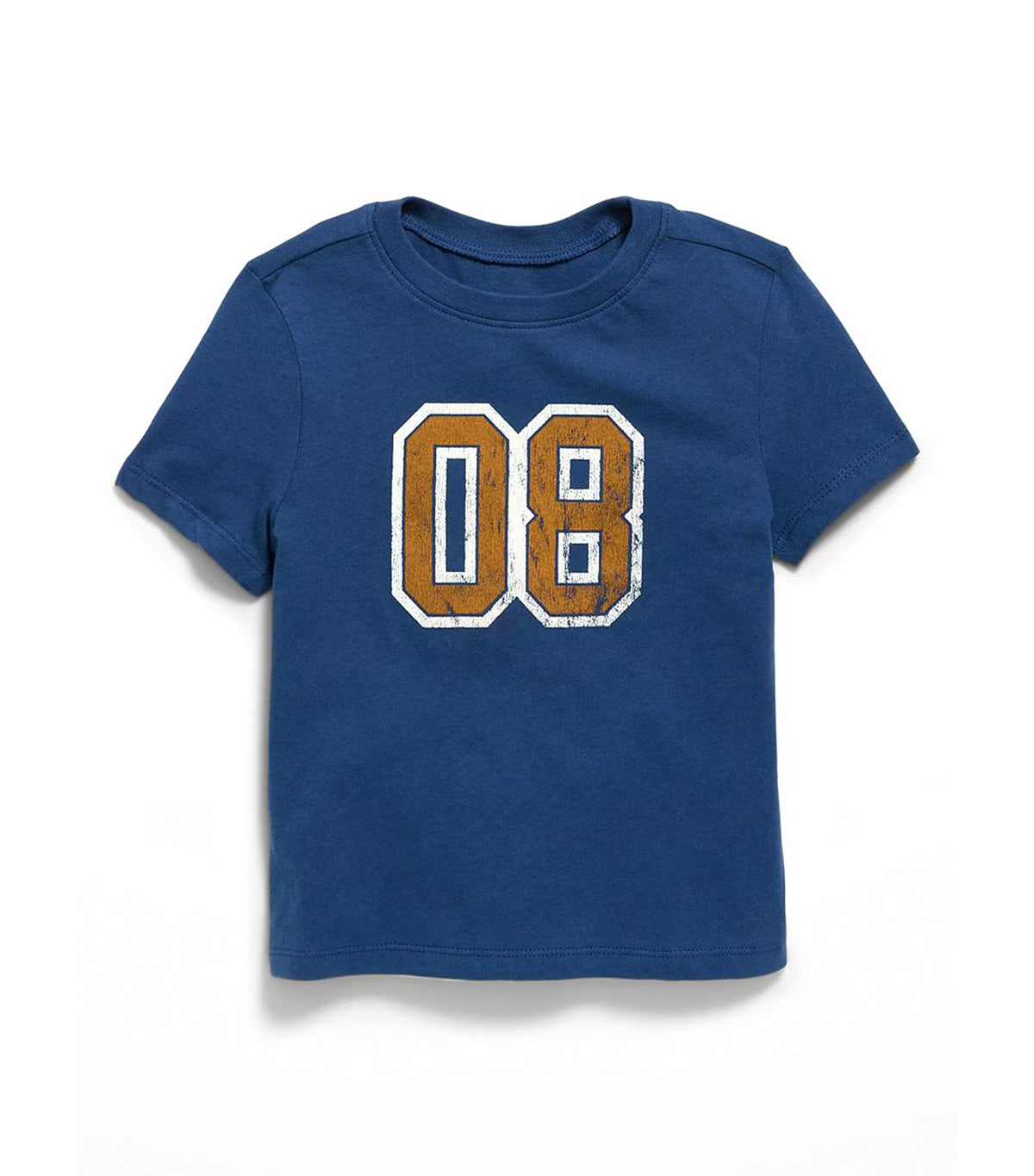Short-Sleeve Unisex Graphic T-Shirt for Toddler Blue