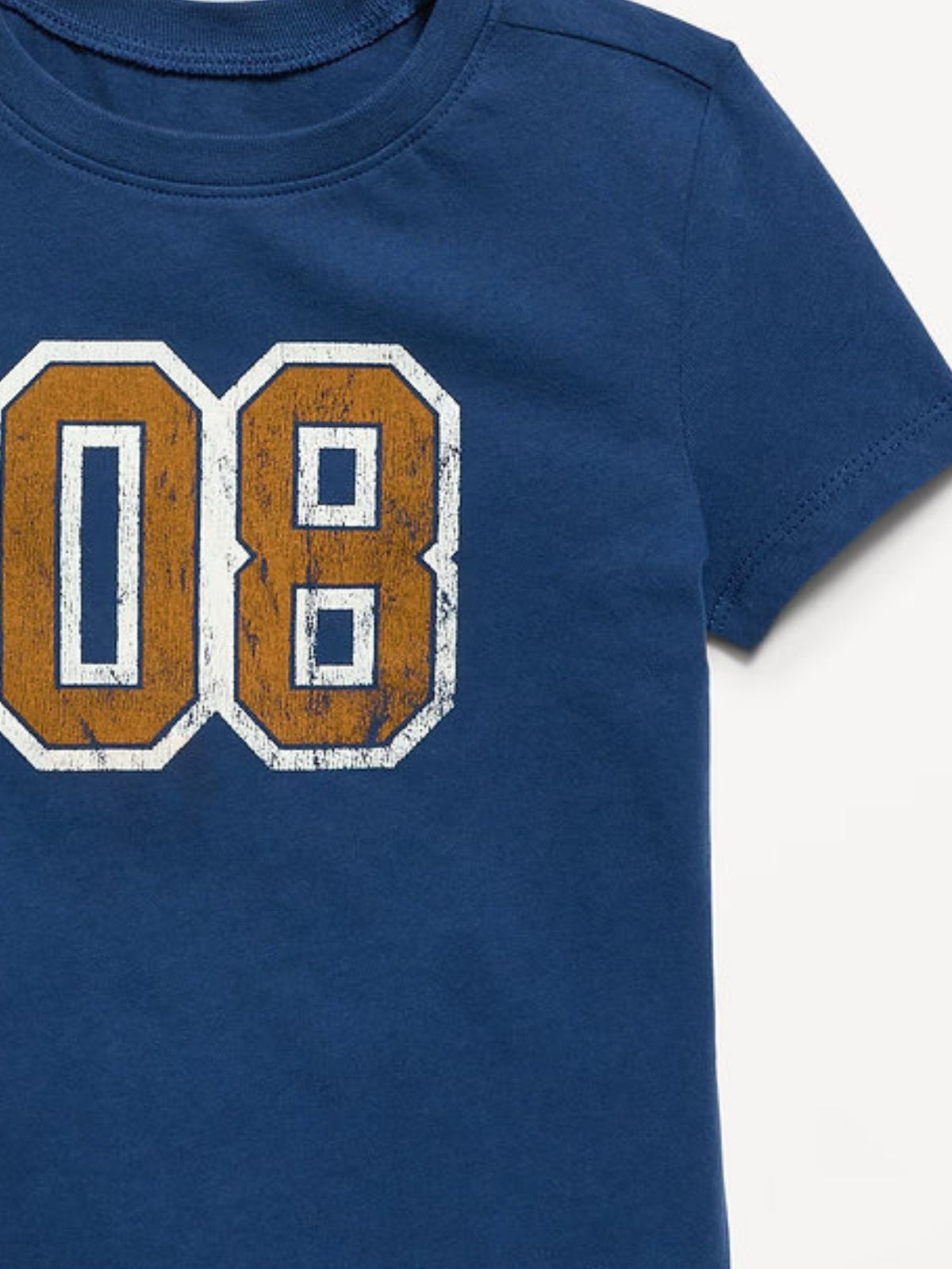 Short-Sleeve Unisex Graphic T-Shirt for Toddler Blue