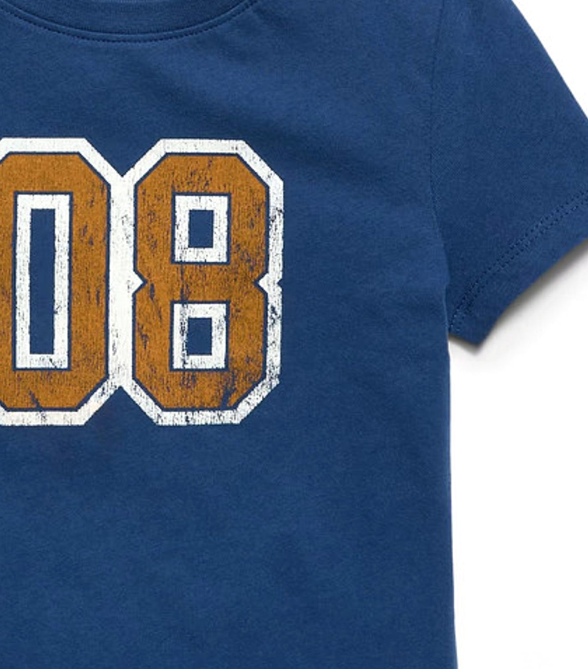 Short-Sleeve Unisex Graphic T-Shirt for Toddler Blue