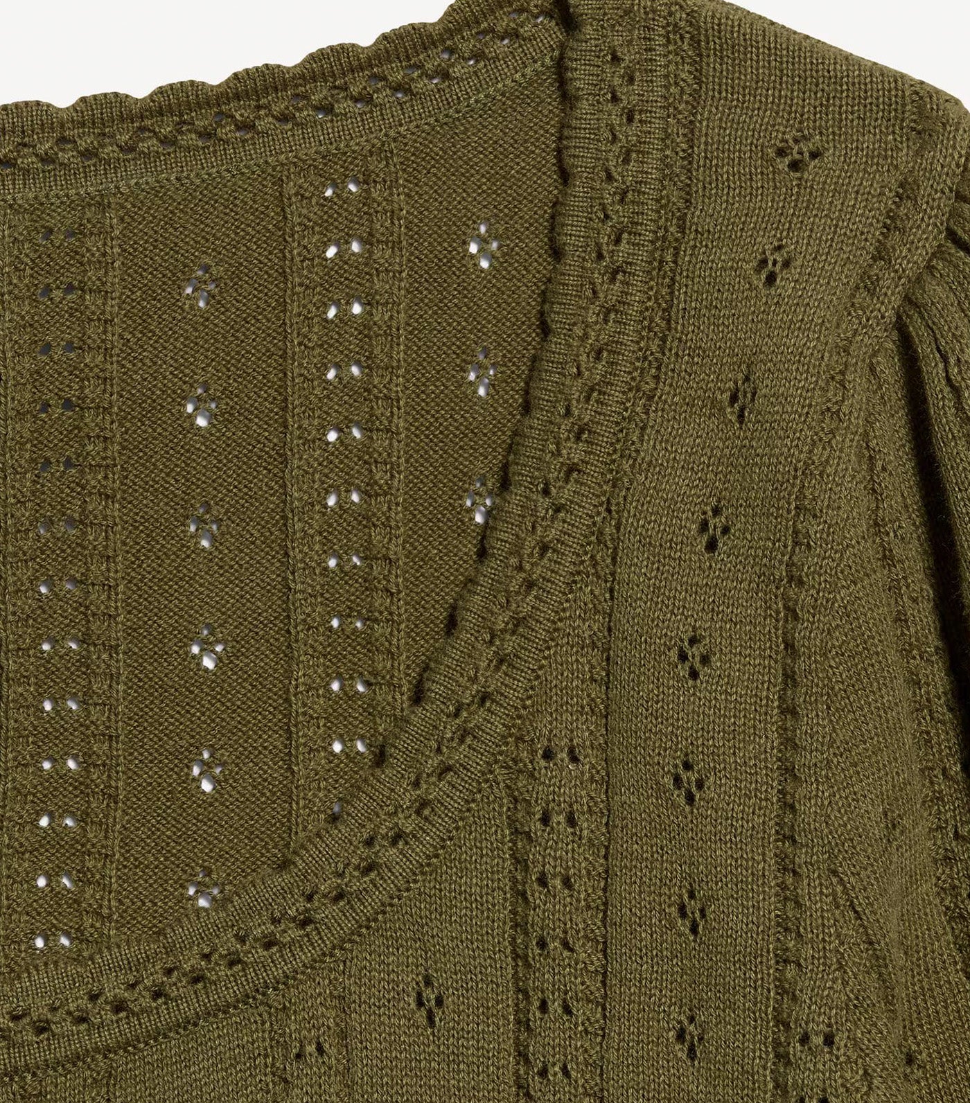 Seaside Cotton Short-Sleeve Button-Down Sweater Hearthwood