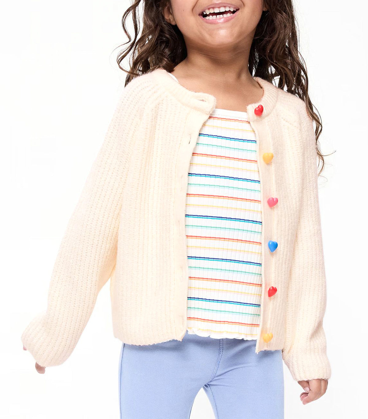 SoSoft Cardigan Sweater for Toddler Girls Creme De La Creme