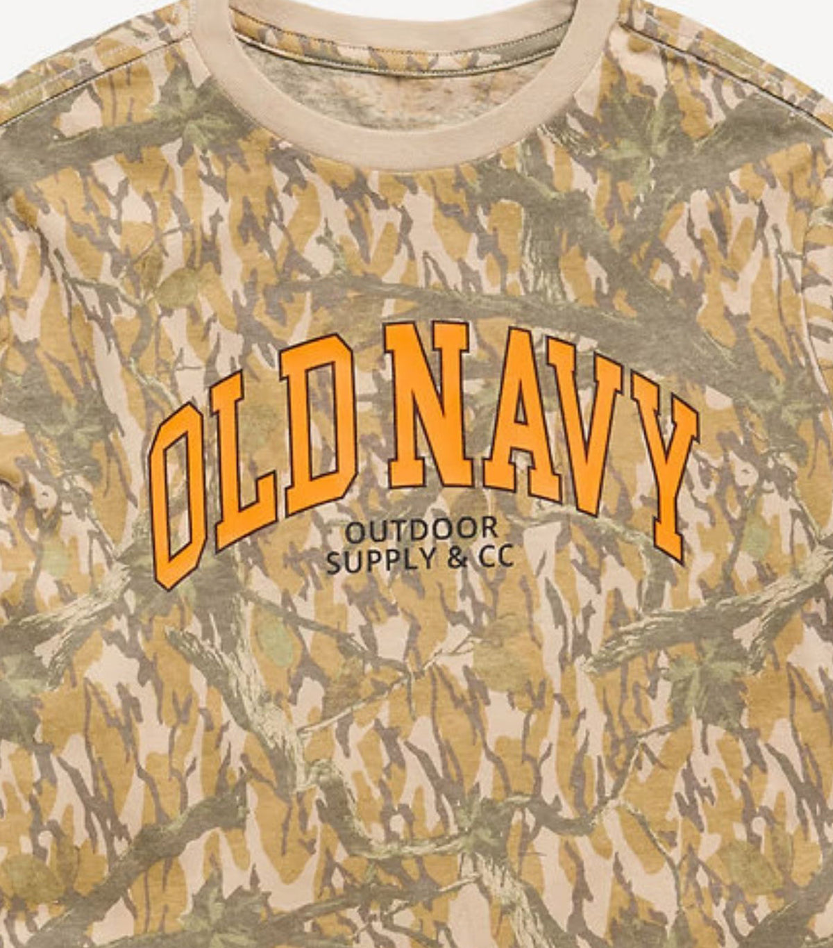 Short-Sleeve Graphic T-Shirt for Boys Camo