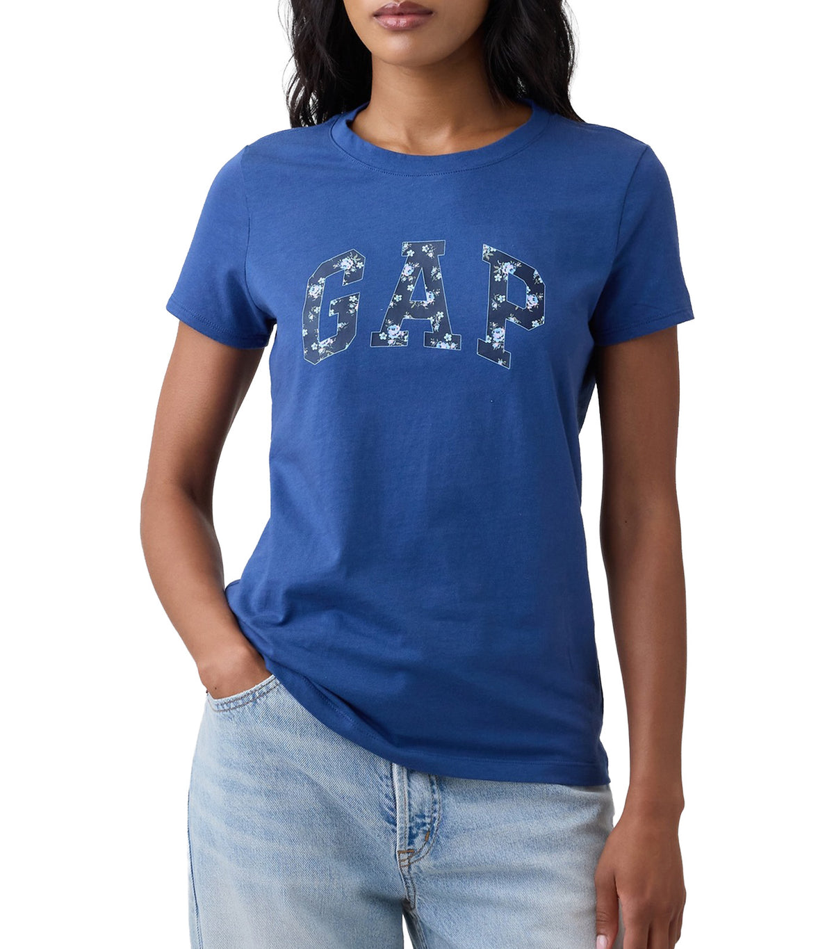 Logo T-Shirt Blue Track