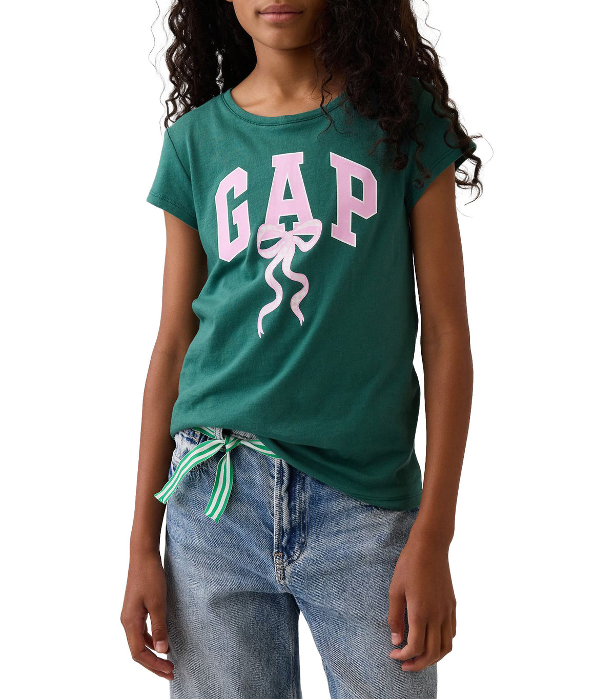 Graphic T-Shirt Posy Green
