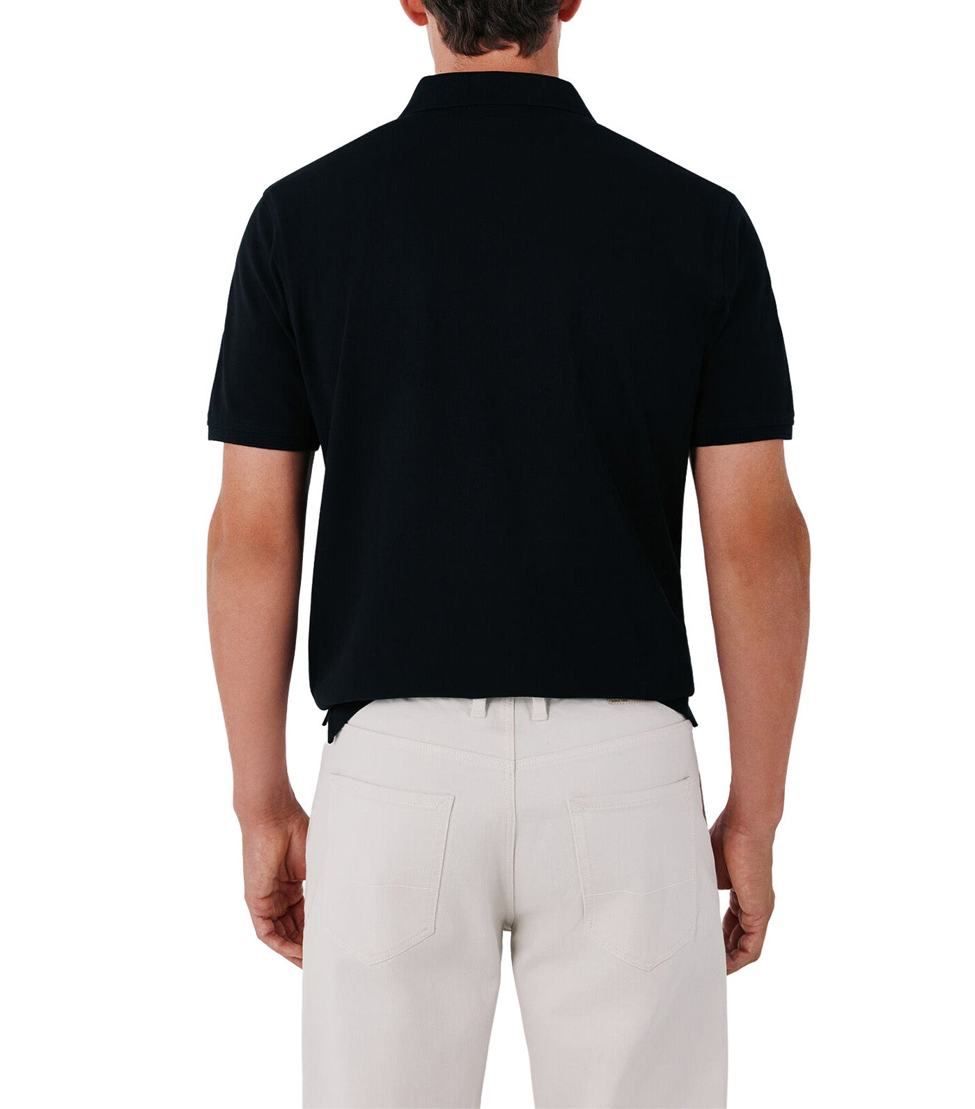 Pique Basic Polo Shirt Black