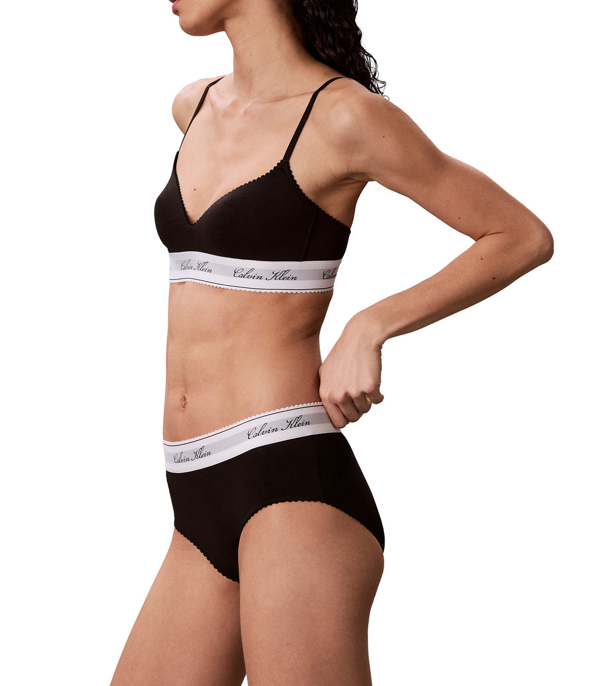Lightly Lined Bralette Black