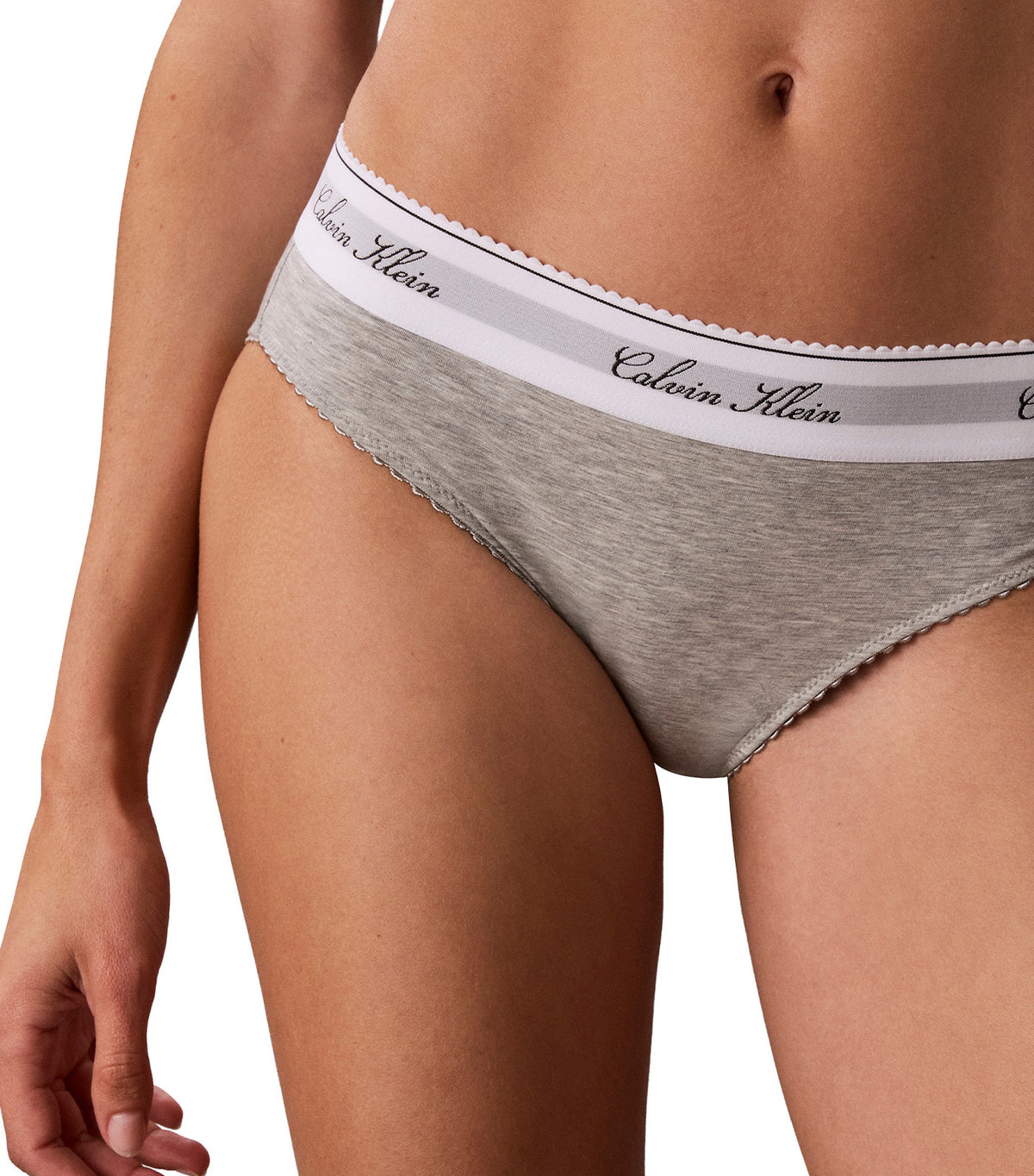 Bikini Bottom Gray Heather